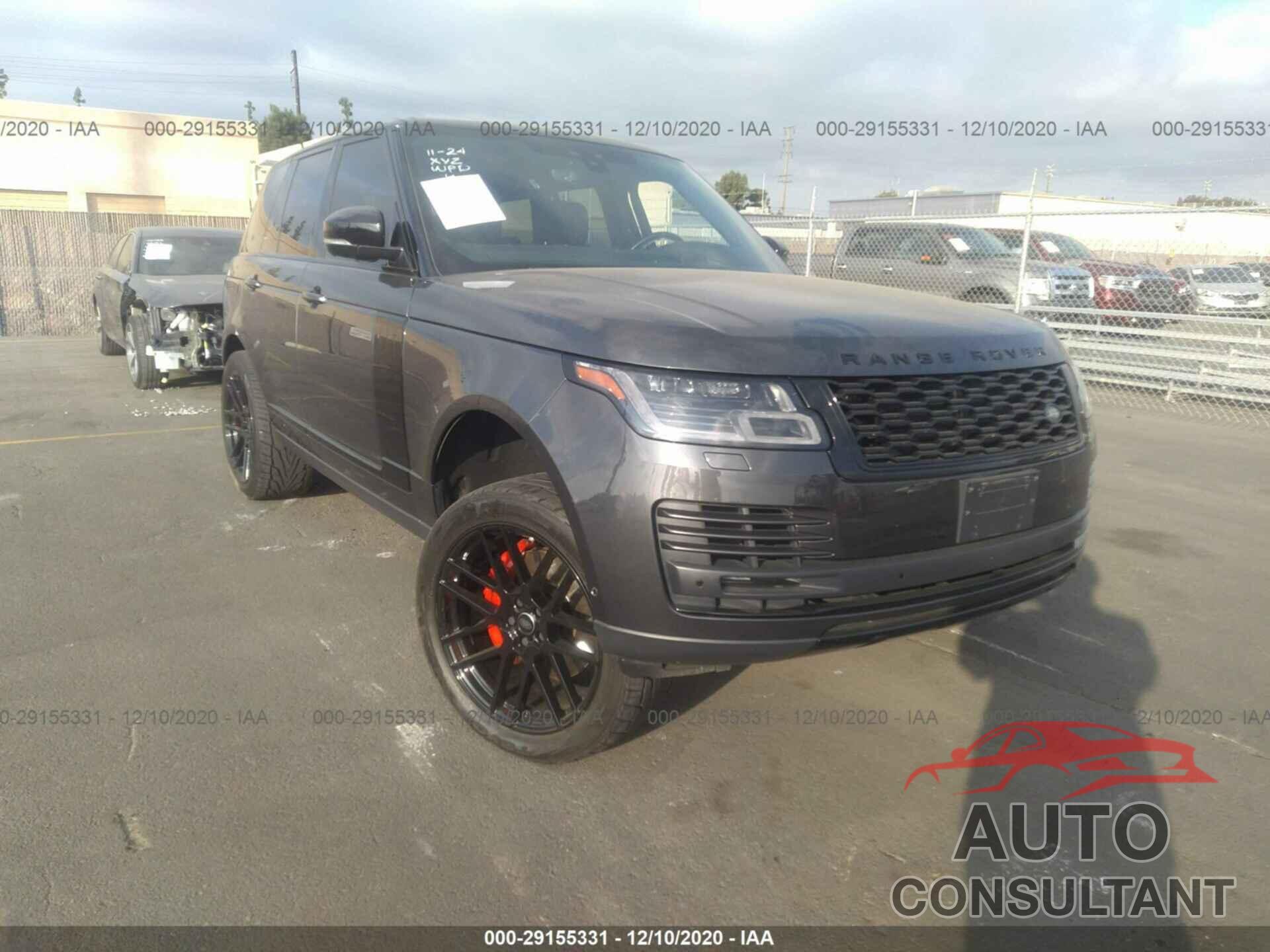 LAND ROVER RANGE ROVER 2019 - SALGS2RE9KA554601