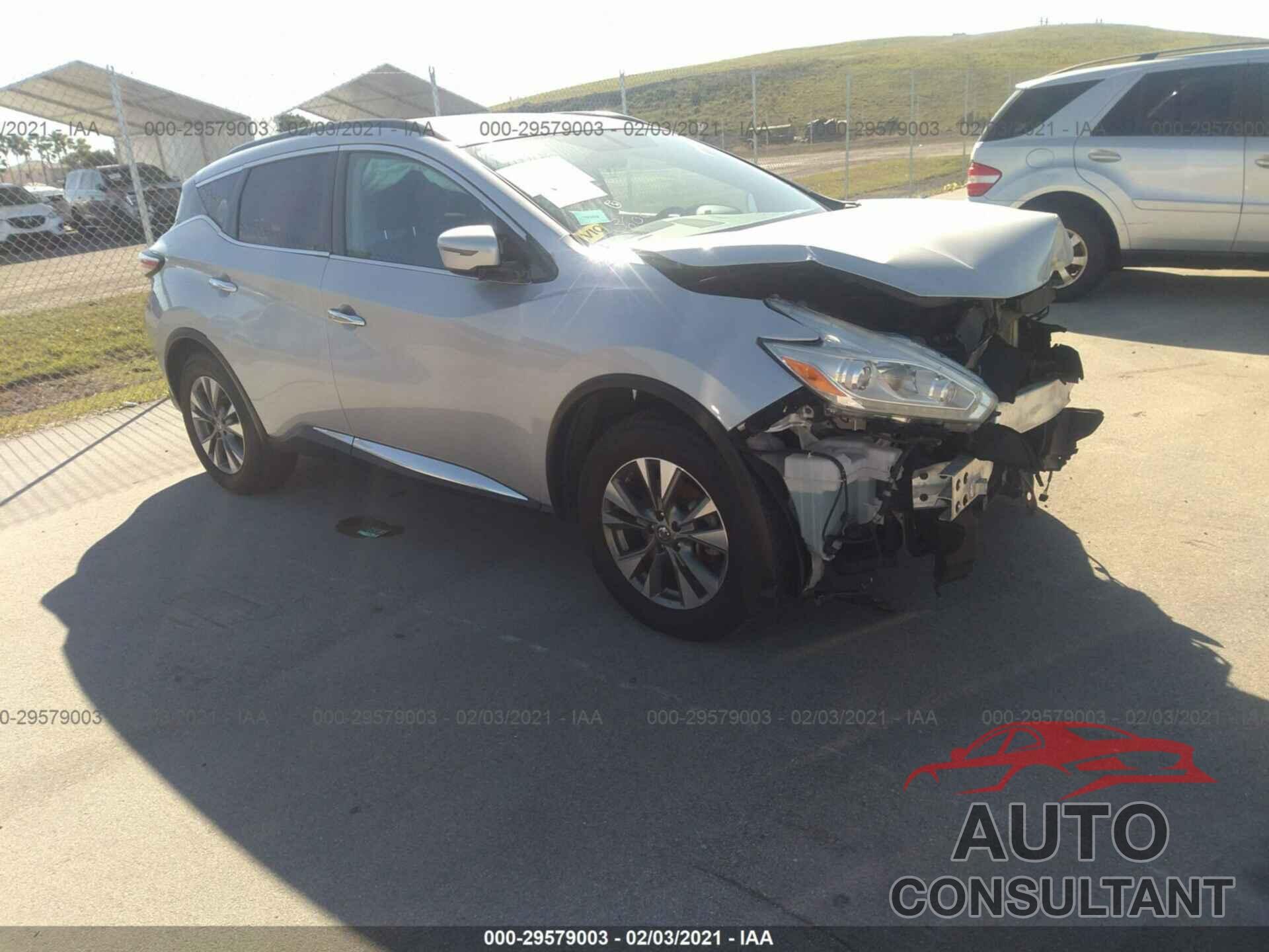 NISSAN MURANO 2017 - 5N1AZ2MG4HN108886