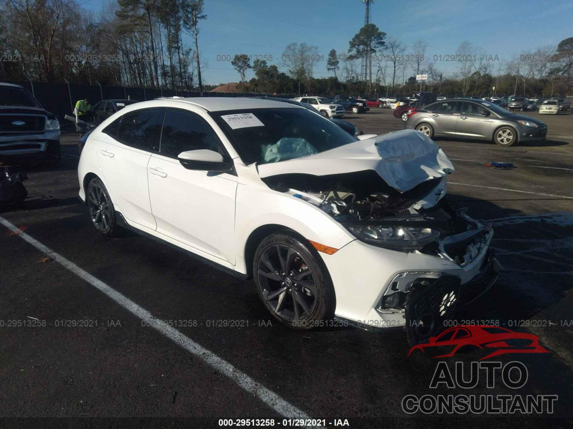 HONDA CIVIC HATCHBACK 2019 - SHHFK7H46KU227846