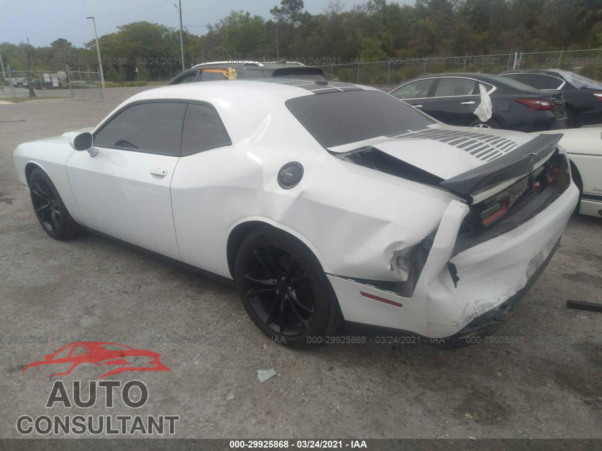 DODGE CHALLENGER 2016 - 2C3CDZAG2GH231929