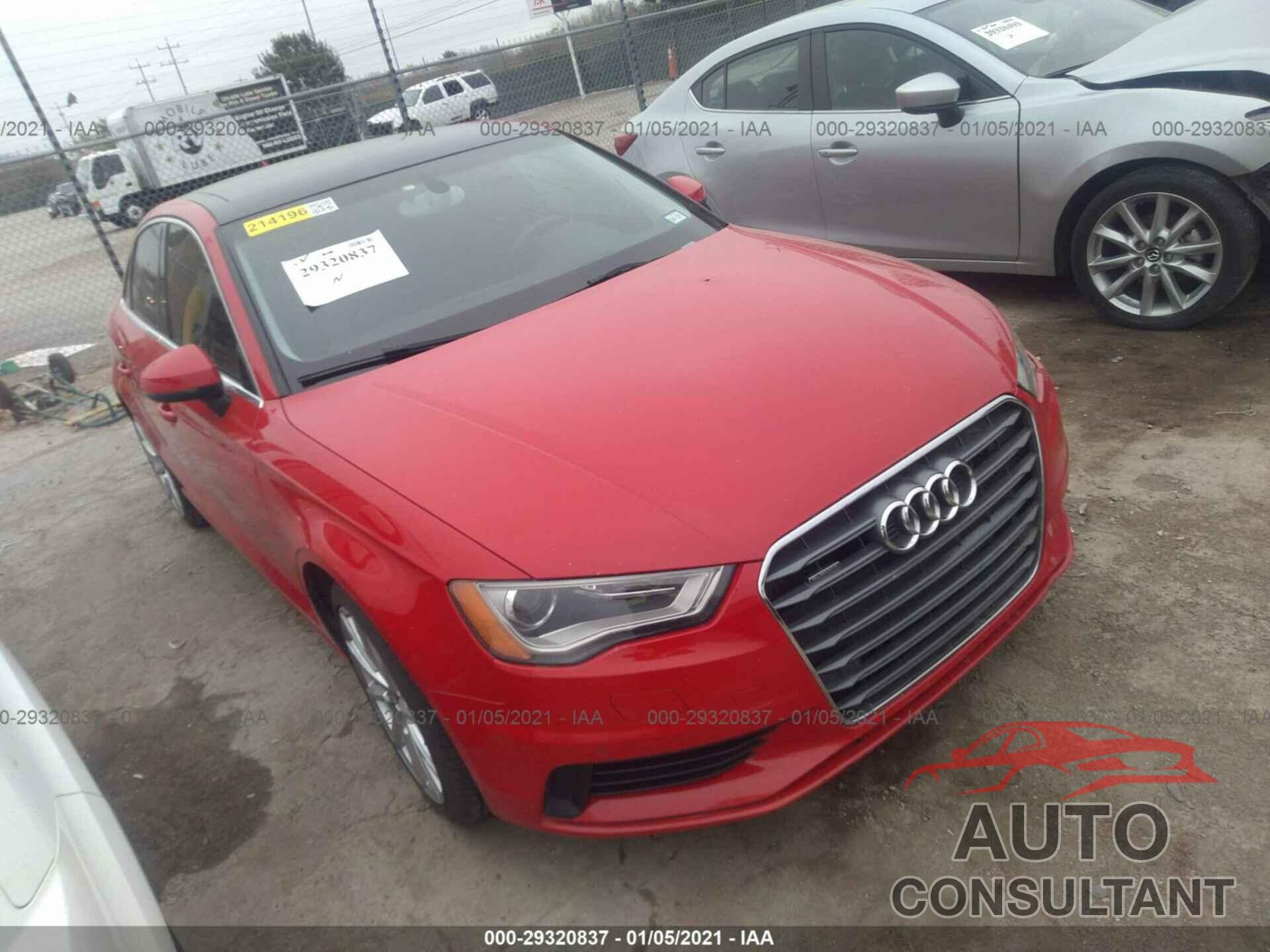 AUDI A3 2015 - WAUEFGFF1F1041276