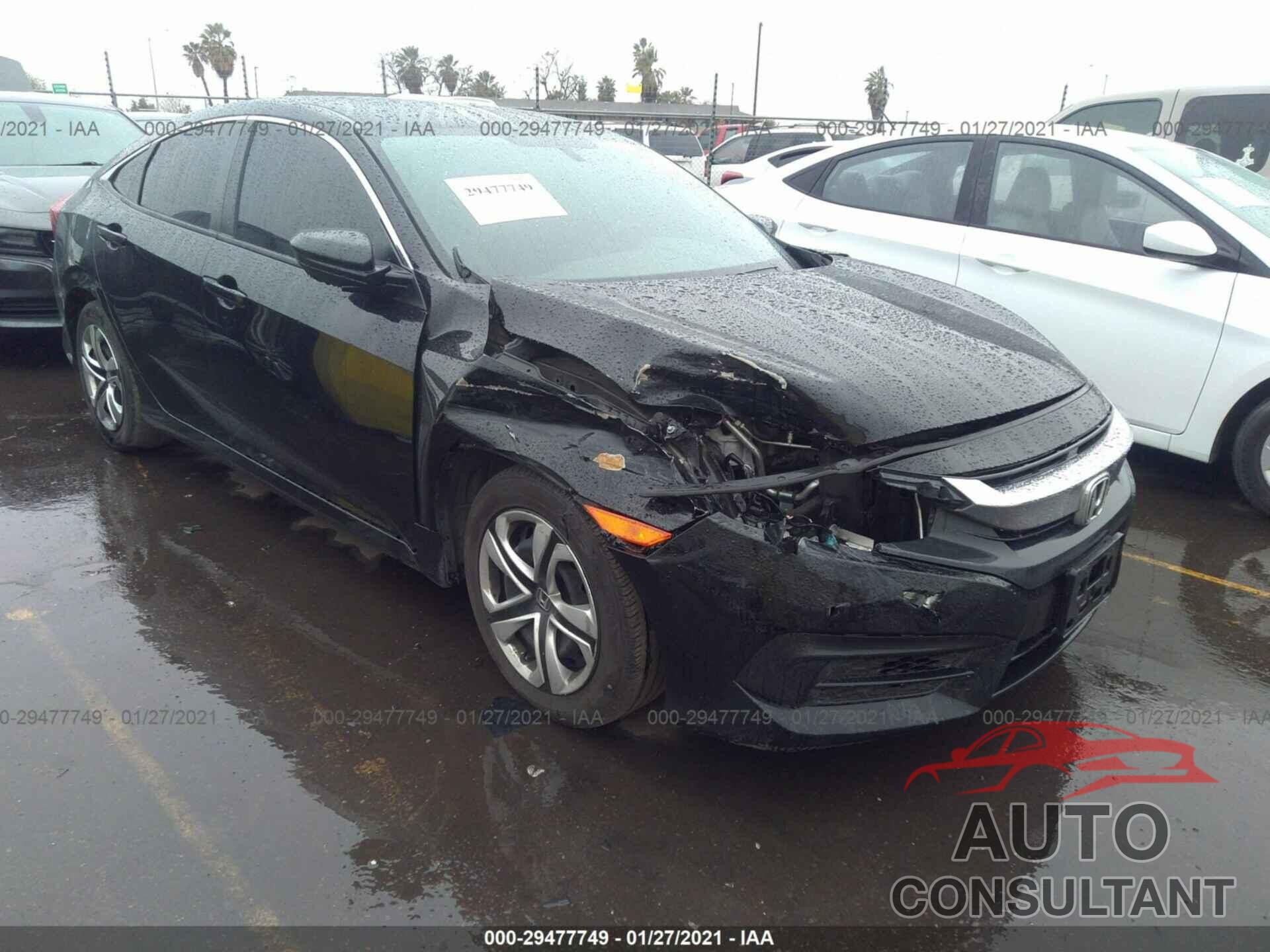 HONDA CIVIC SEDAN 2018 - 2HGFC2F51JH523865