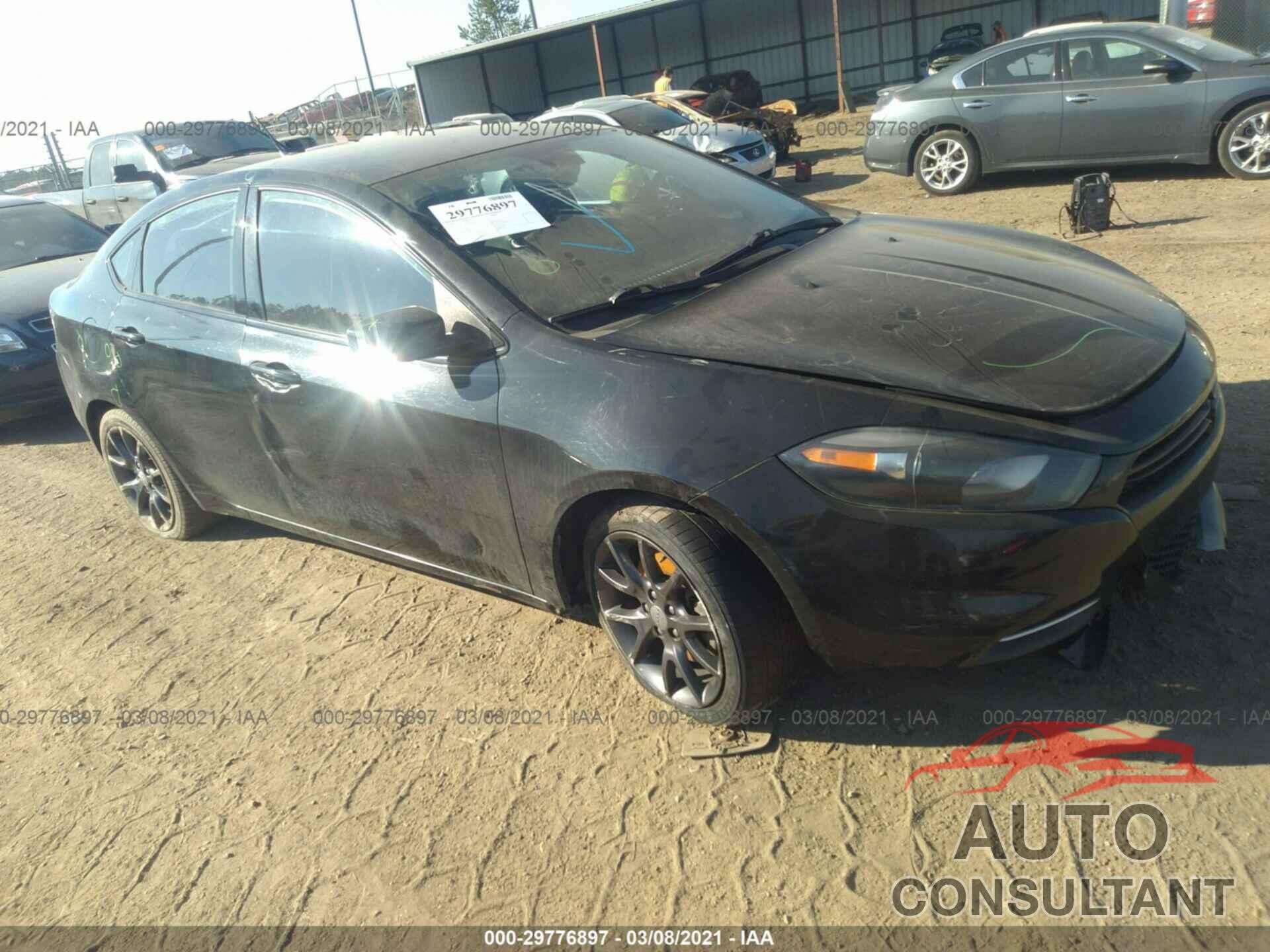 DODGE DART 2016 - 1C3CDFAA6GD530279