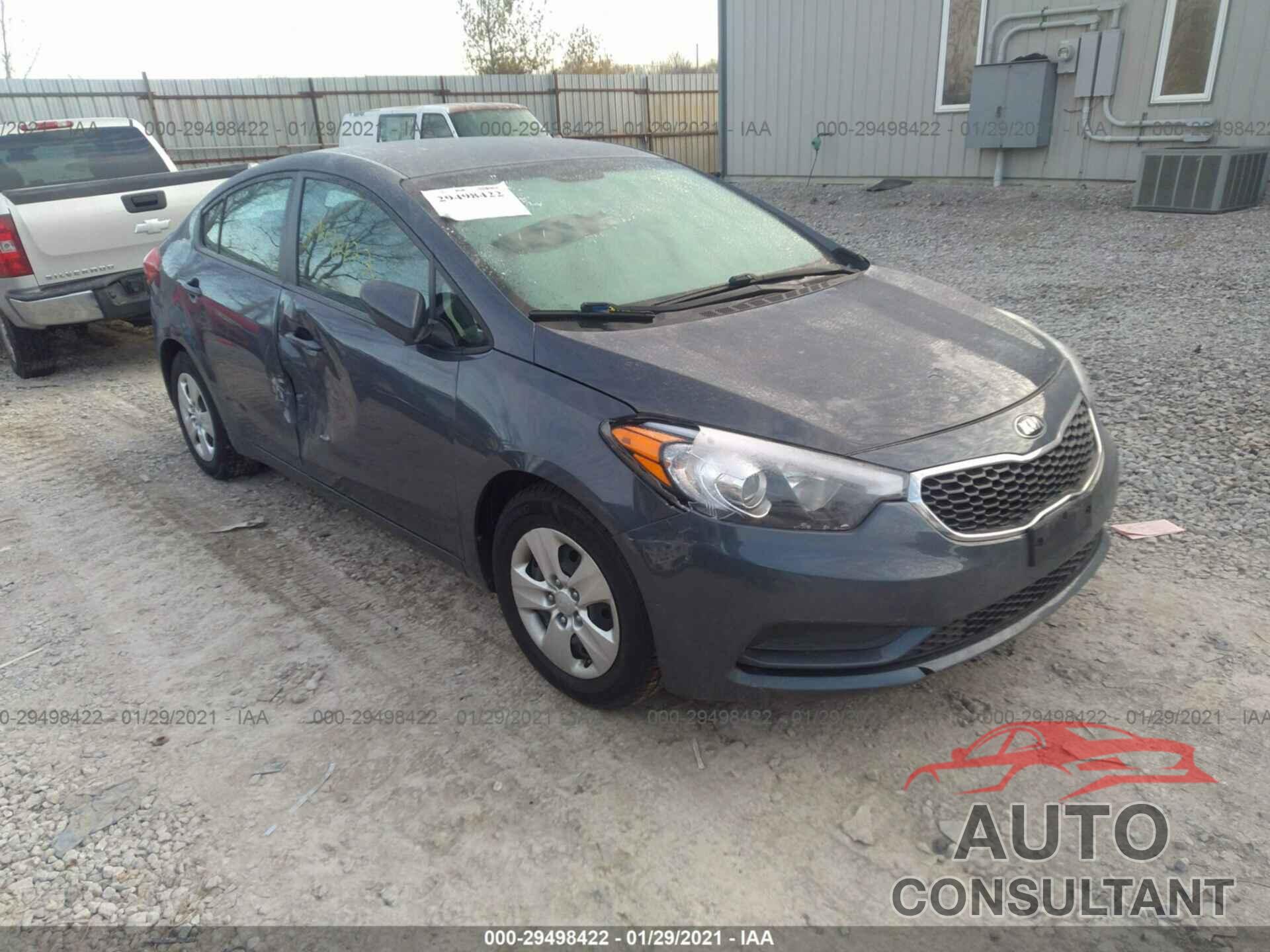 KIA FORTE 2016 - KNAFK4A66G5615564