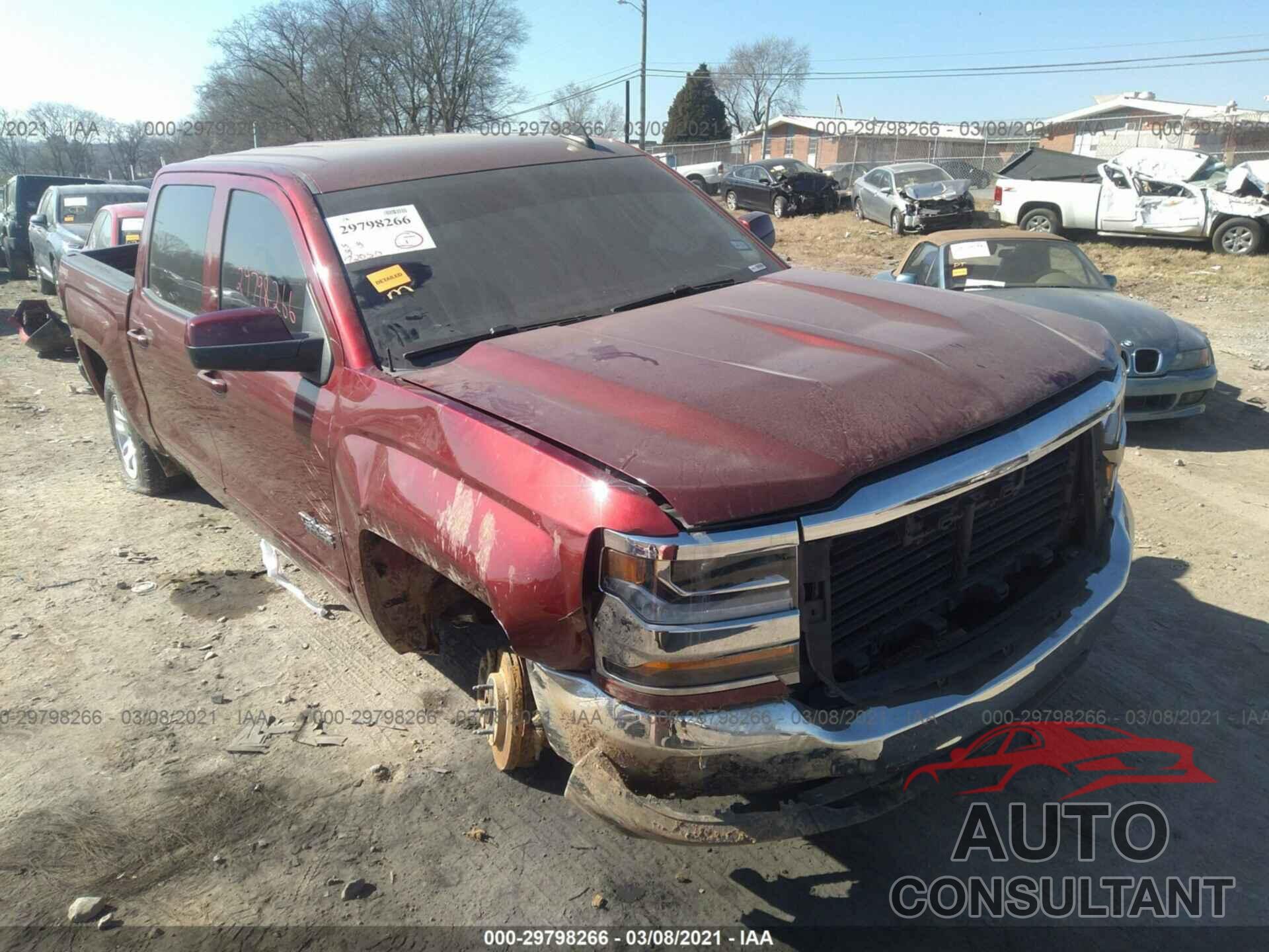 CHEVROLET SILVERADO 1500 2017 - 3GCUKREC5HG393939