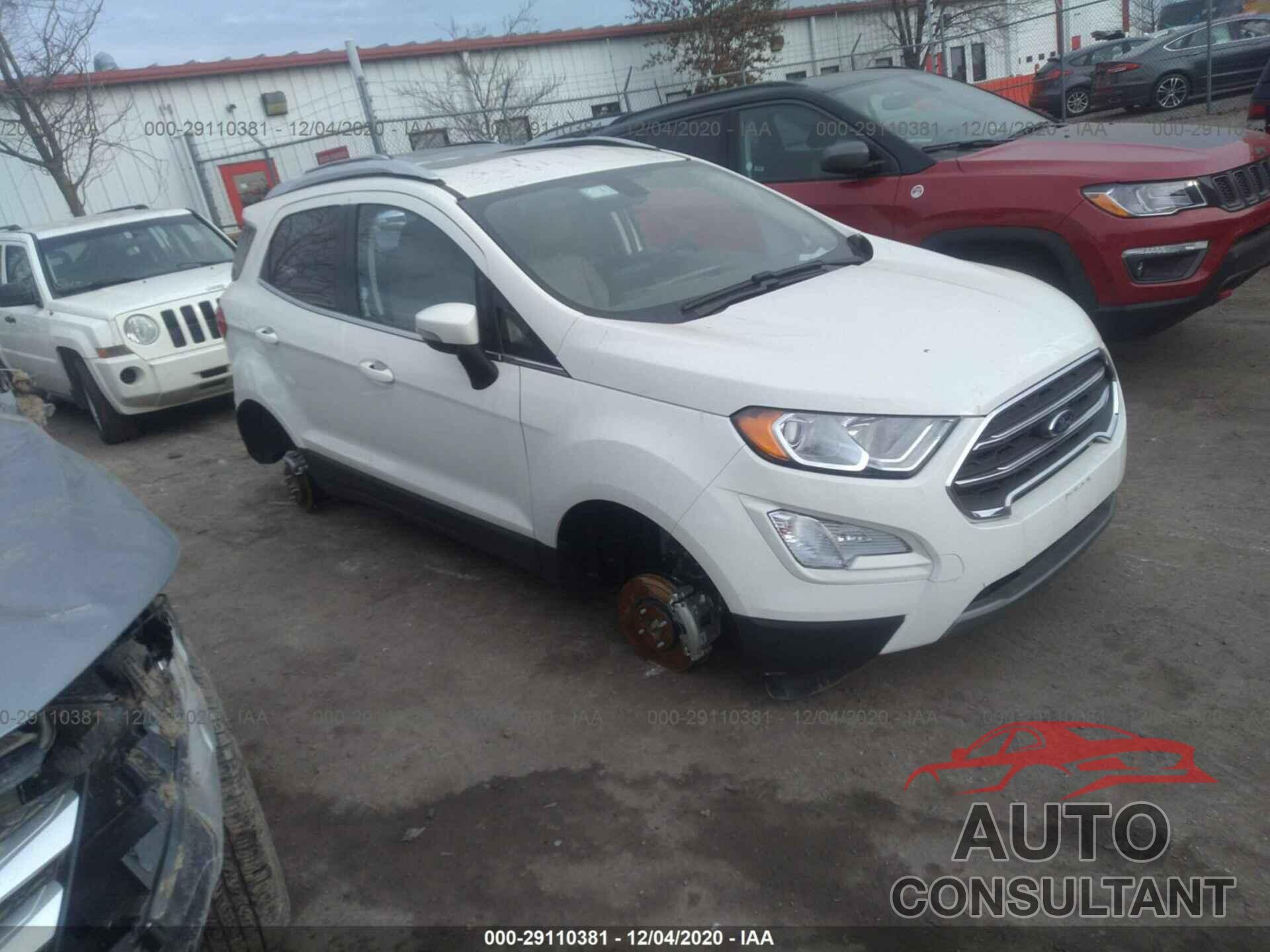 FORD ECOSPORT 2020 - MAJ6S3KL2LC346430