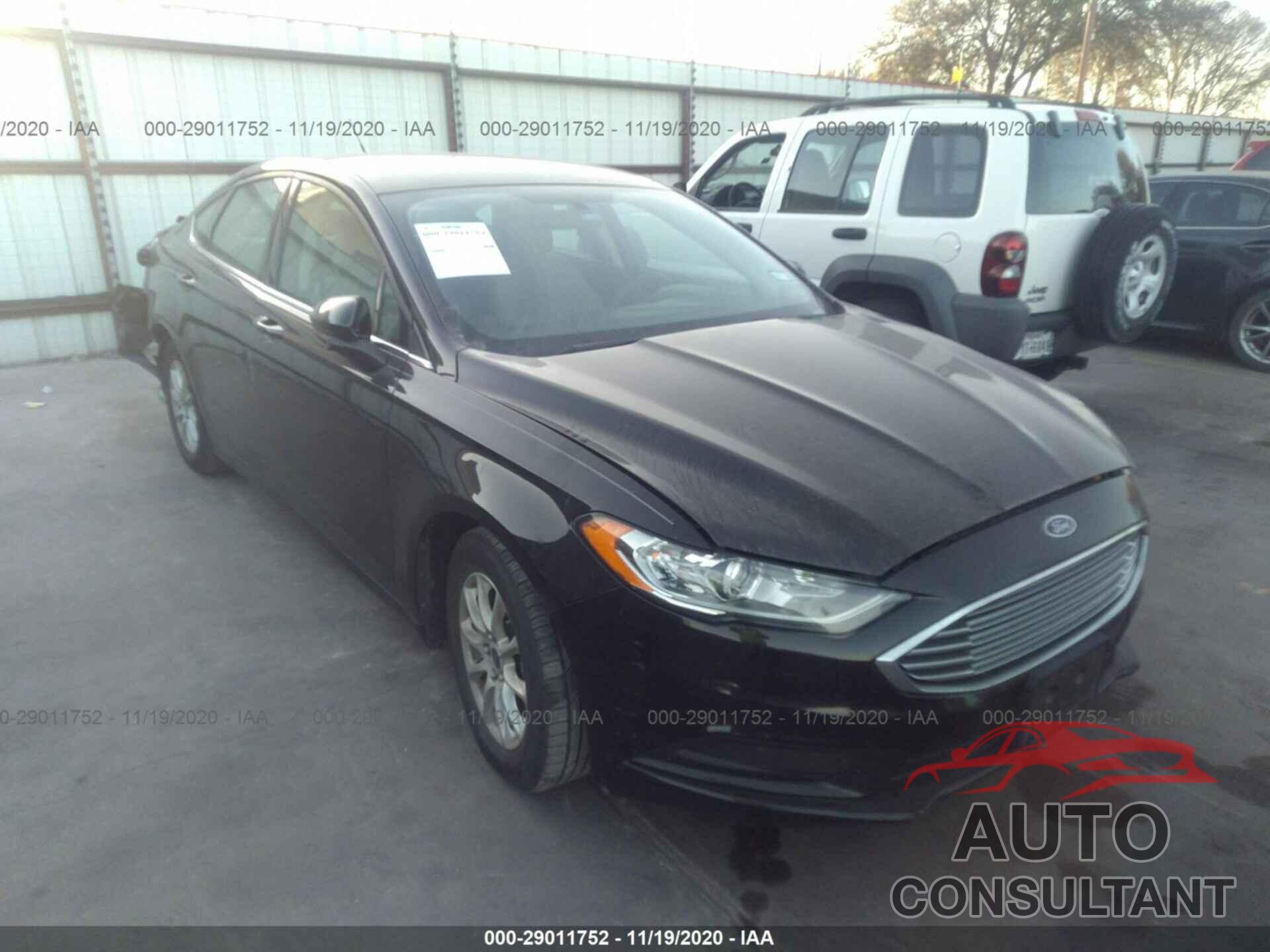 FORD FUSION 2017 - 3FA6P0G75HR157100