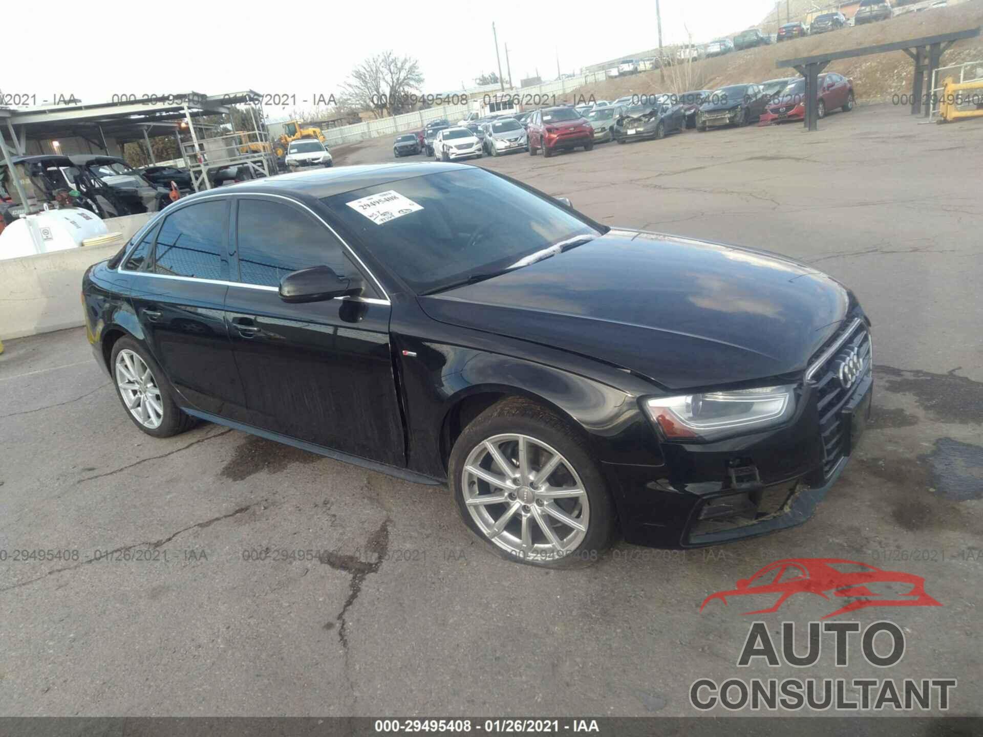 AUDI A4 2016 - WAUEFAFL7GN008800