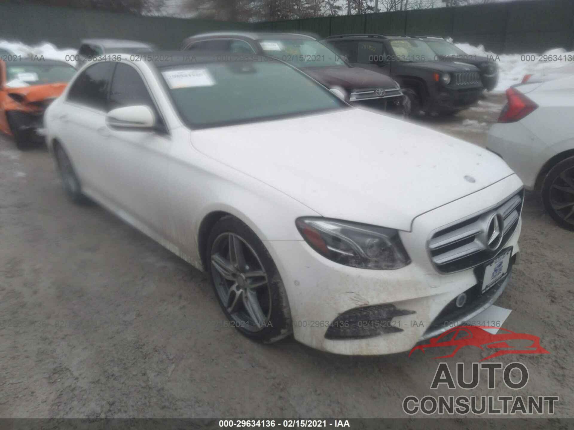 MERCEDES-BENZ E-CLASS 2017 - WDDZF4KB0HA051019