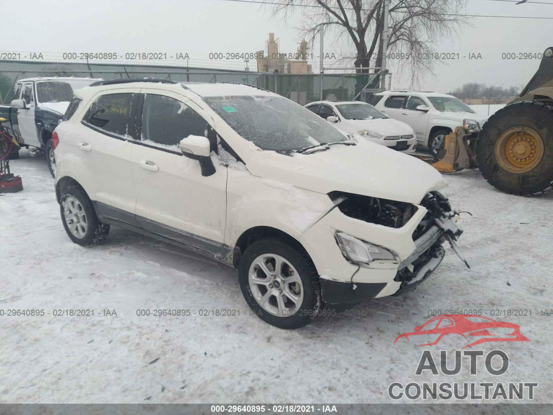 FORD ECOSPORT 2020 - MAJ6S3GL9LC348667