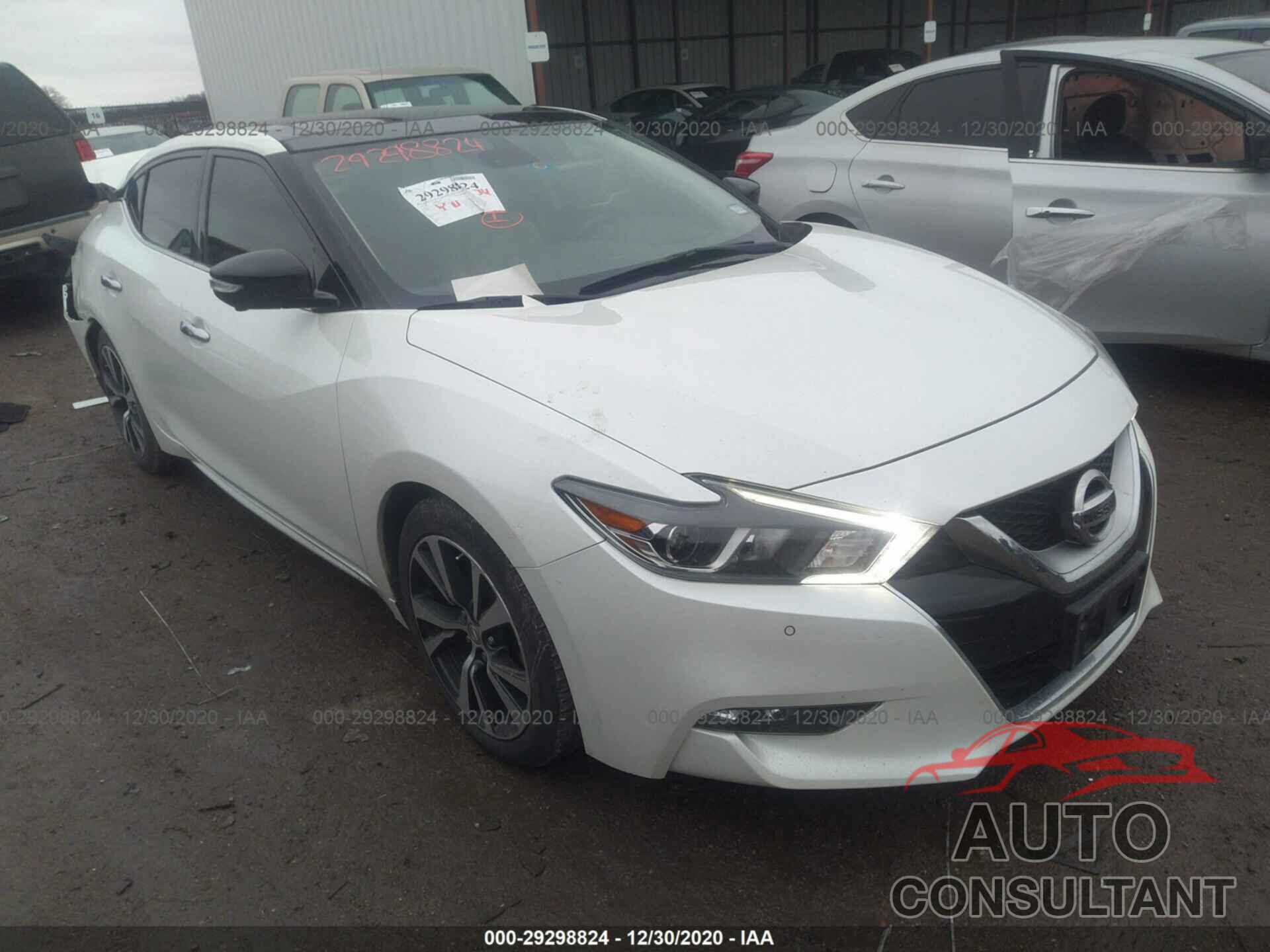 NISSAN MAXIMA 2017 - 1N4AA6AP4HC428797