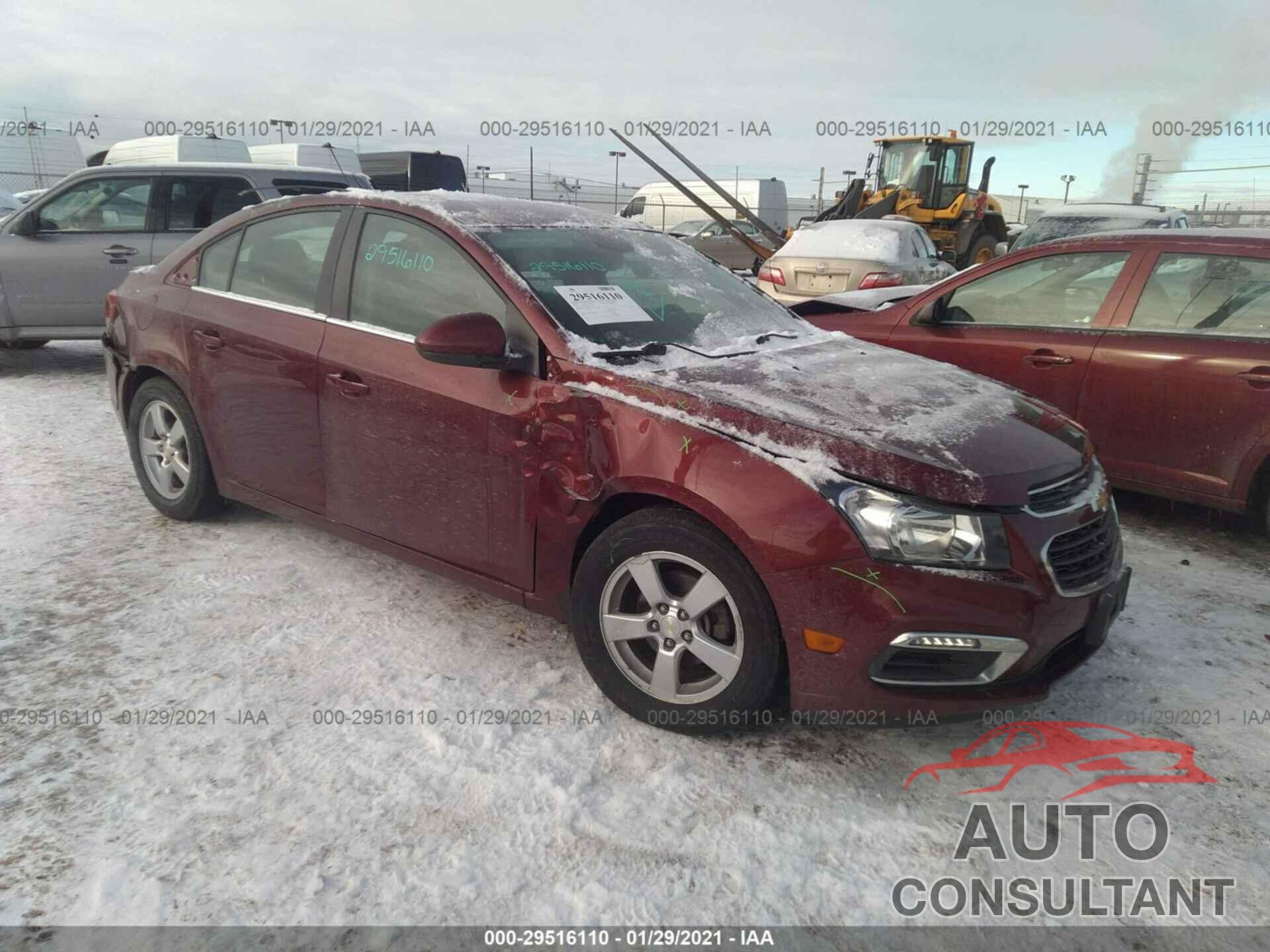 CHEVROLET CRUZE LIMITED 2016 - 1G1PE5SB4G7198460