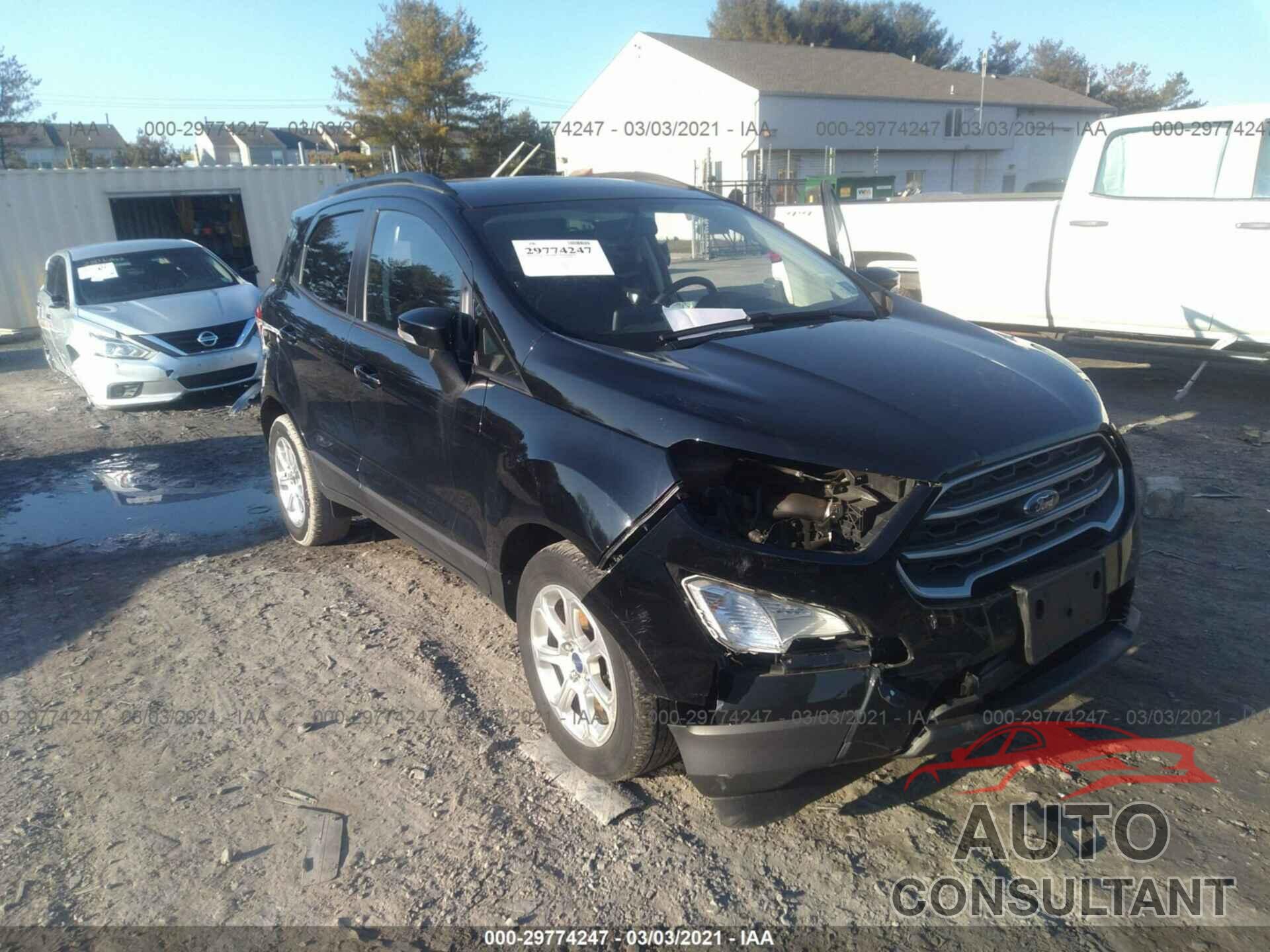 FORD ECOSPORT 2018 - MAJ3P1TE6JC211599