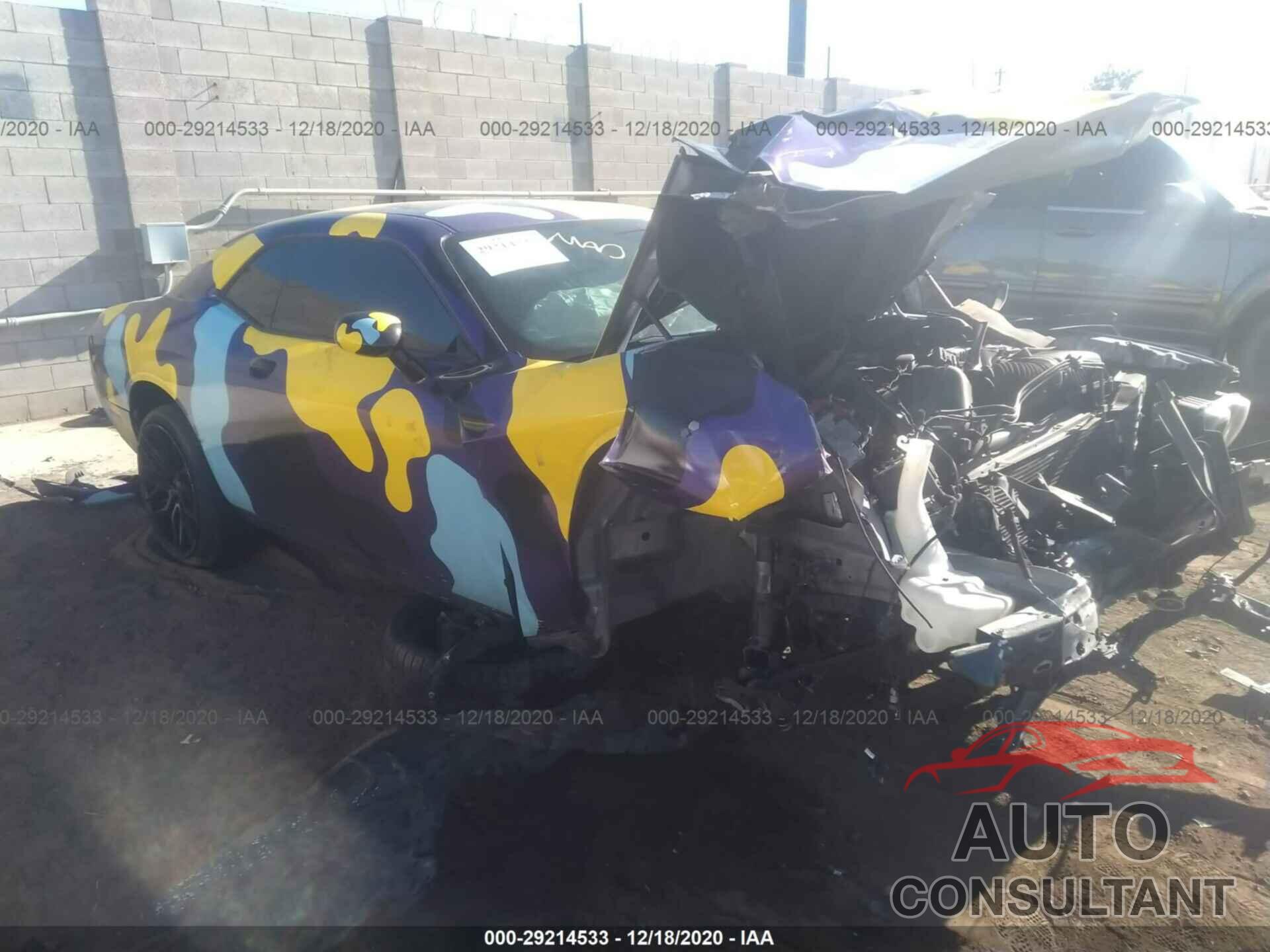 DODGE CHALLENGER 2016 - 2C3CDZAG3GH255298