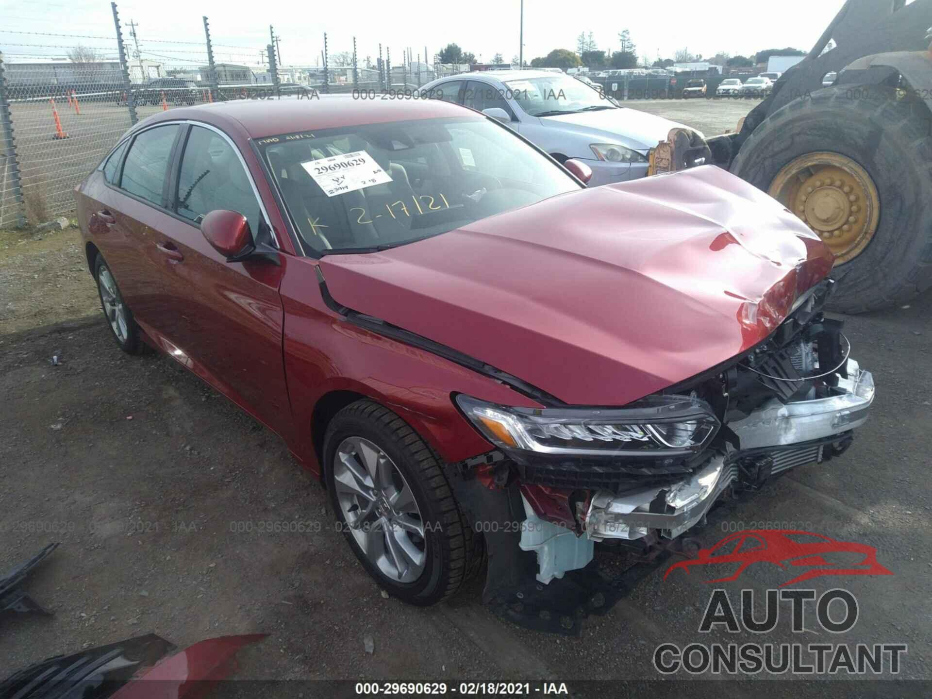 HONDA ACCORD SEDAN 2018 - 1HGCV1F17JA035023