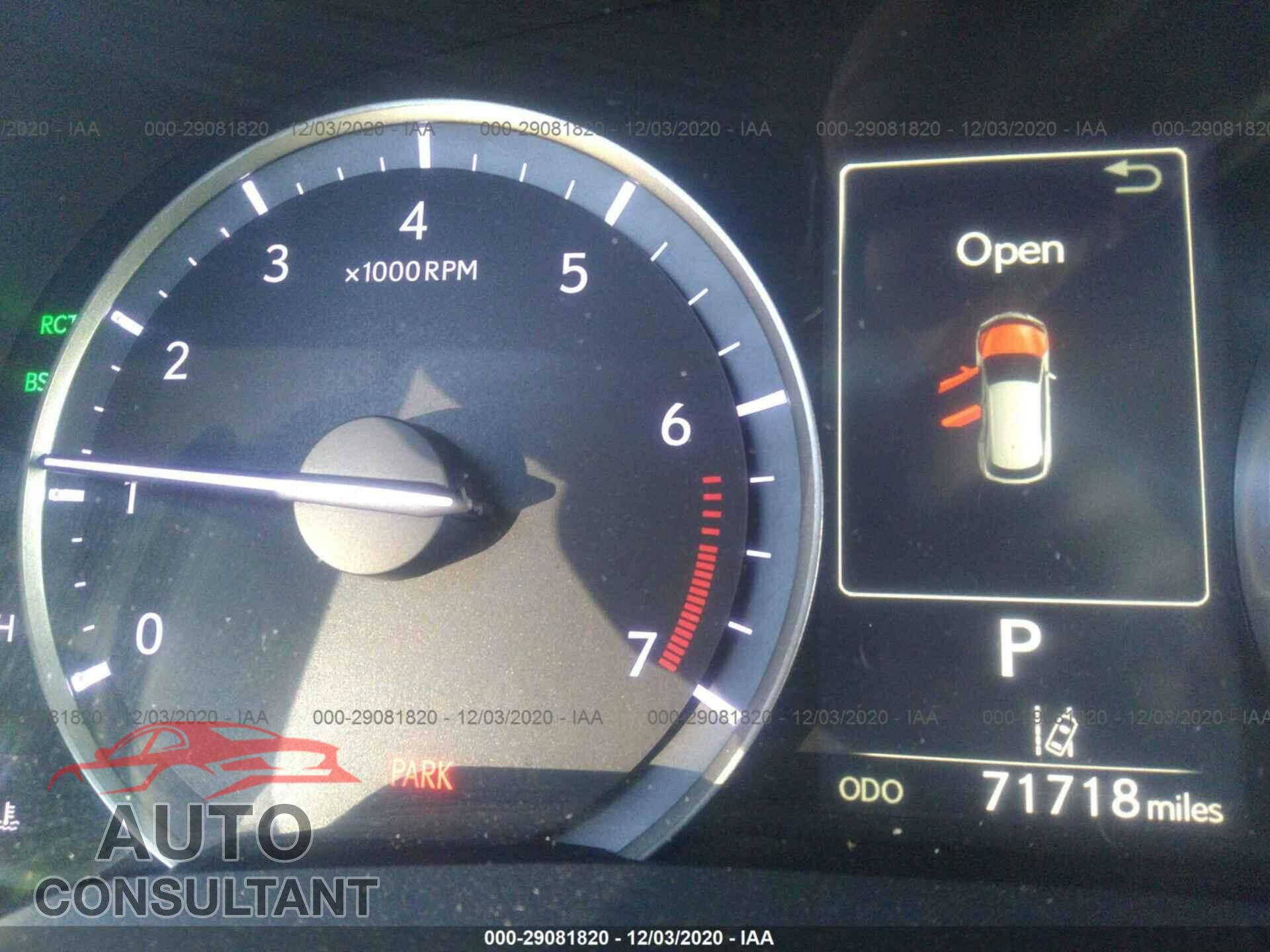 LEXUS RX 2017 - JTJBZMCA8H2014154