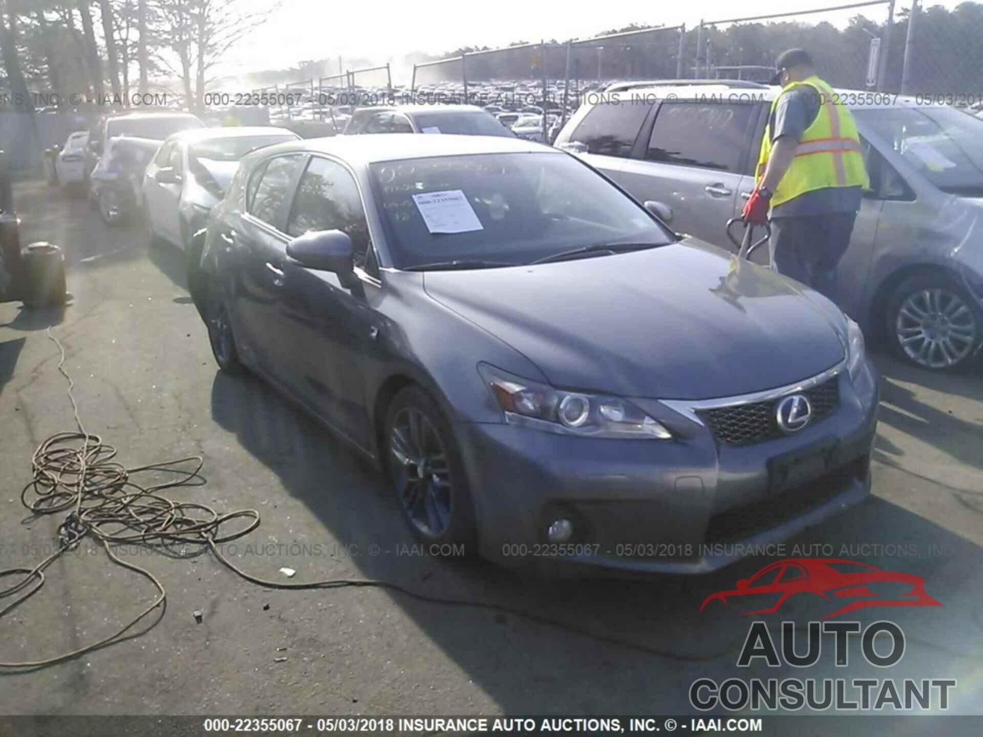 Lexus Ct 2012 - JTHKD5BH6C2051829