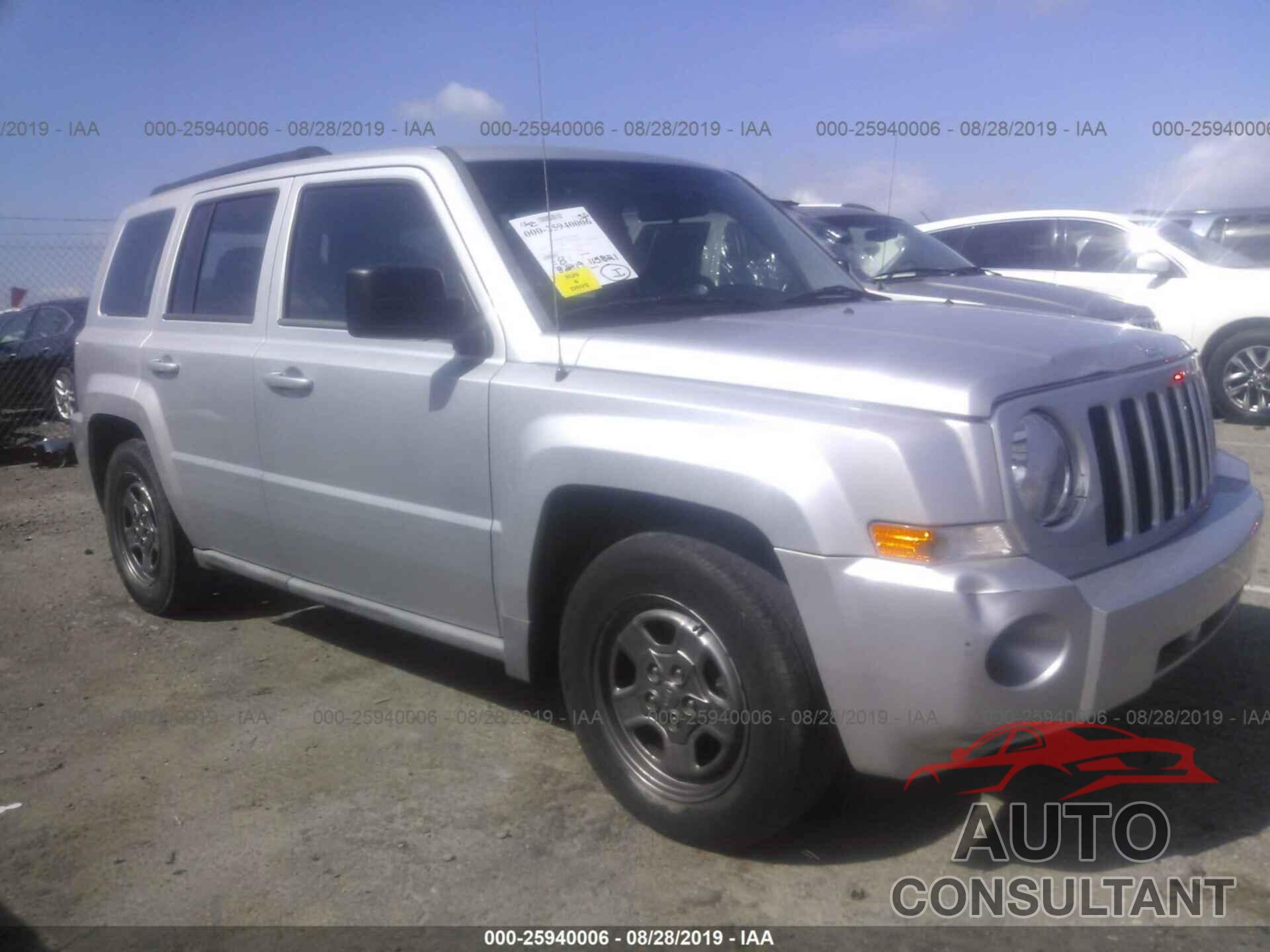 JEEP PATRIOT 2010 - 1J4NT2GB1AD659659