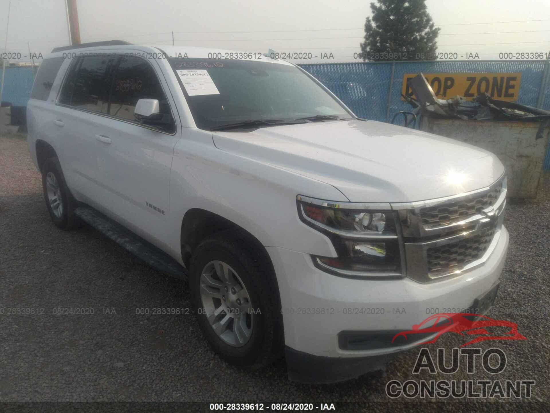 CHEVROLET TAHOE 2019 - 1GNSKBKC1KR321735