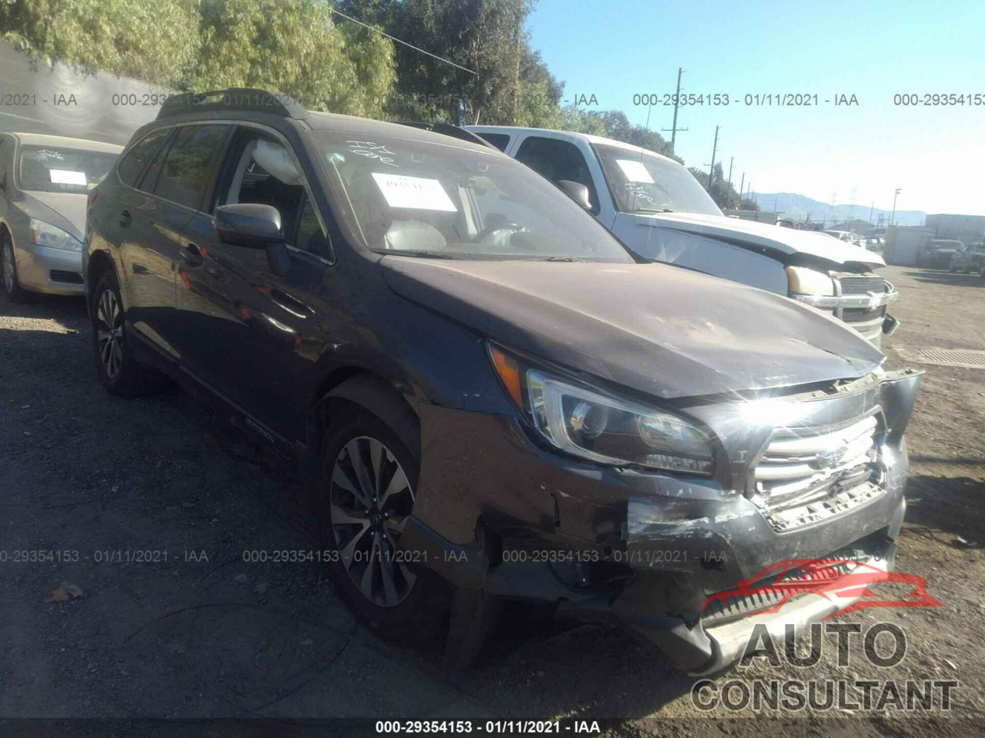 SUBARU OUTBACK 2017 - 4S4BSANC6H3411033