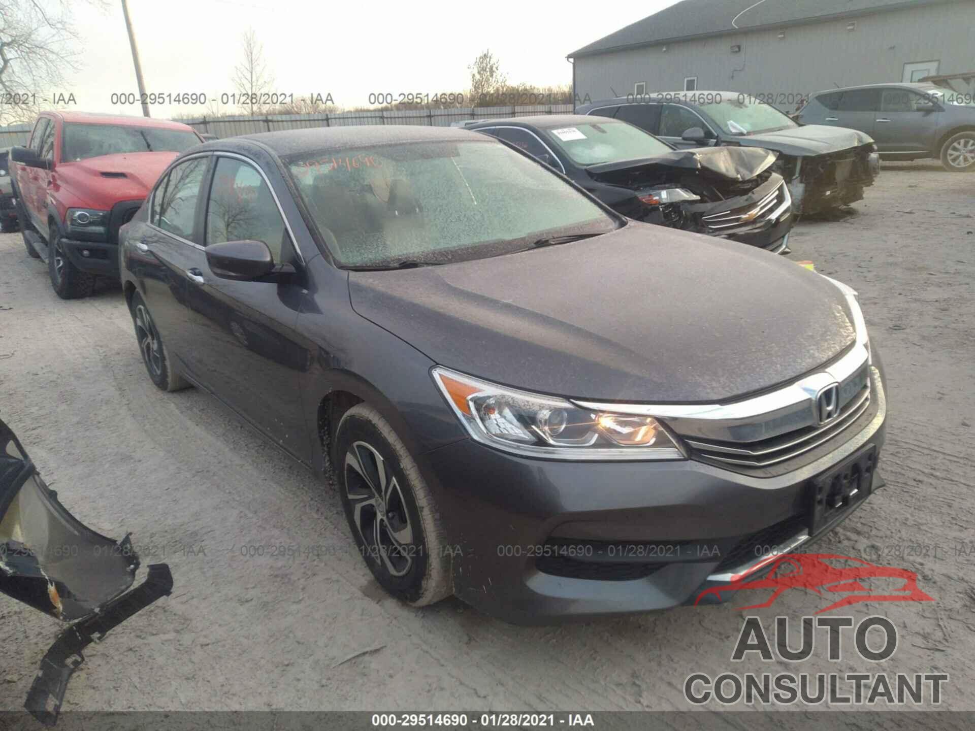 HONDA ACCORD SEDAN 2017 - 1HGCR2F3XHA298919