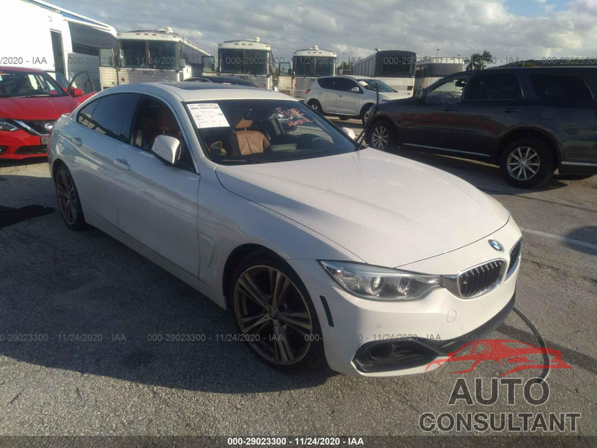 BMW 4 SERIES 2016 - WBA4A9C51GGL89840