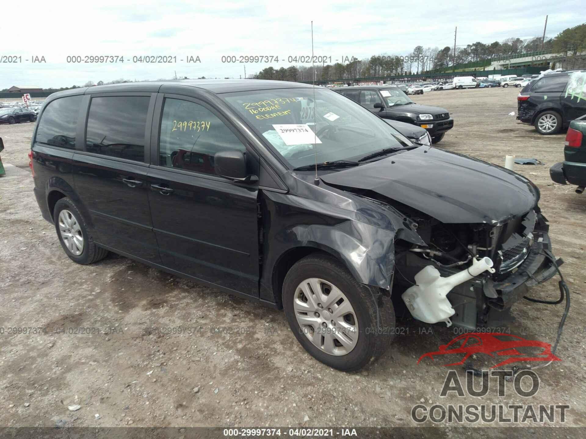 DODGE GRAND CARAVAN 2016 - 2C4RDGBG0GR374624