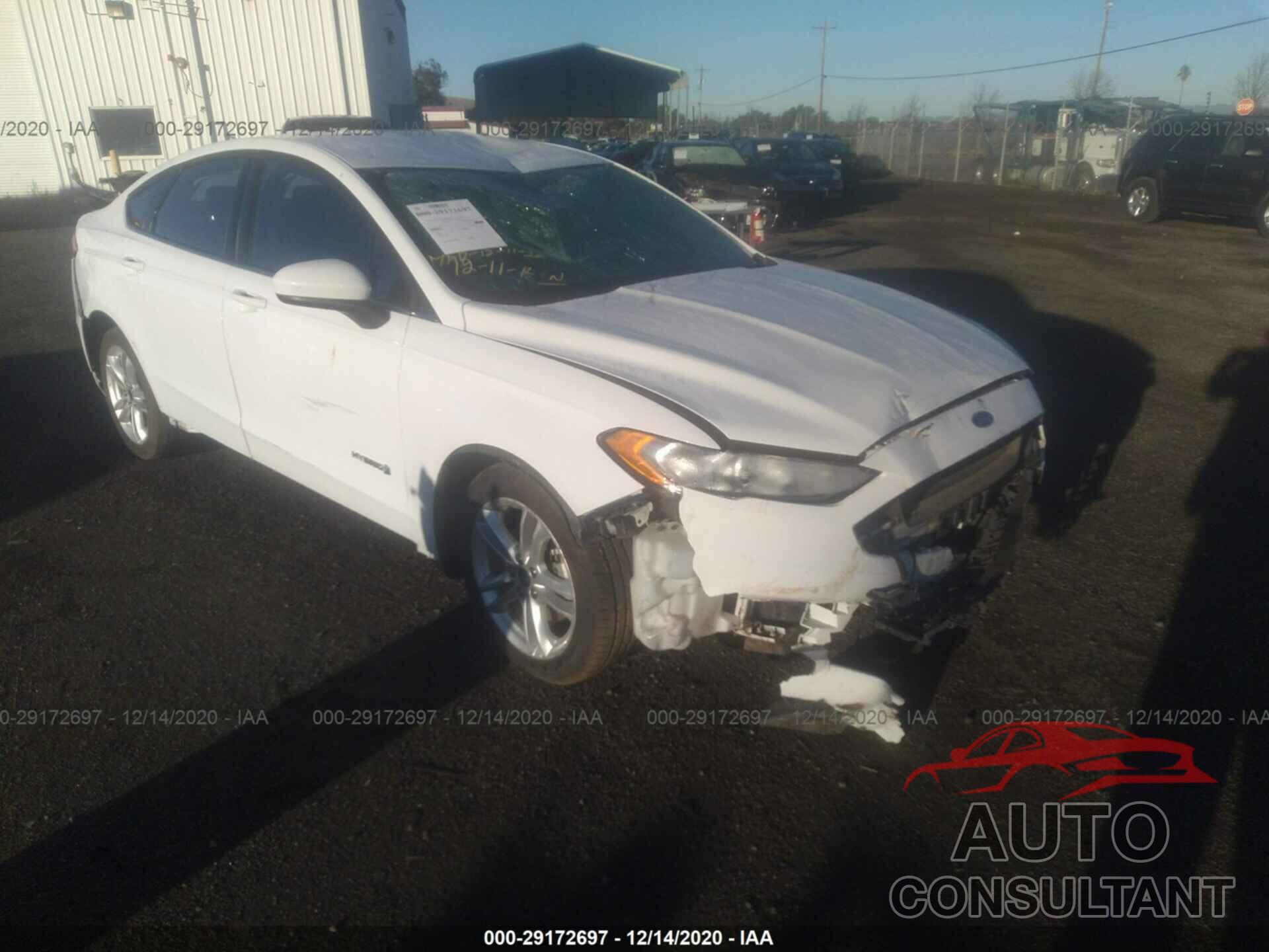 FORD FUSION HYBRID 2018 - 3FA6P0LU3JR129183