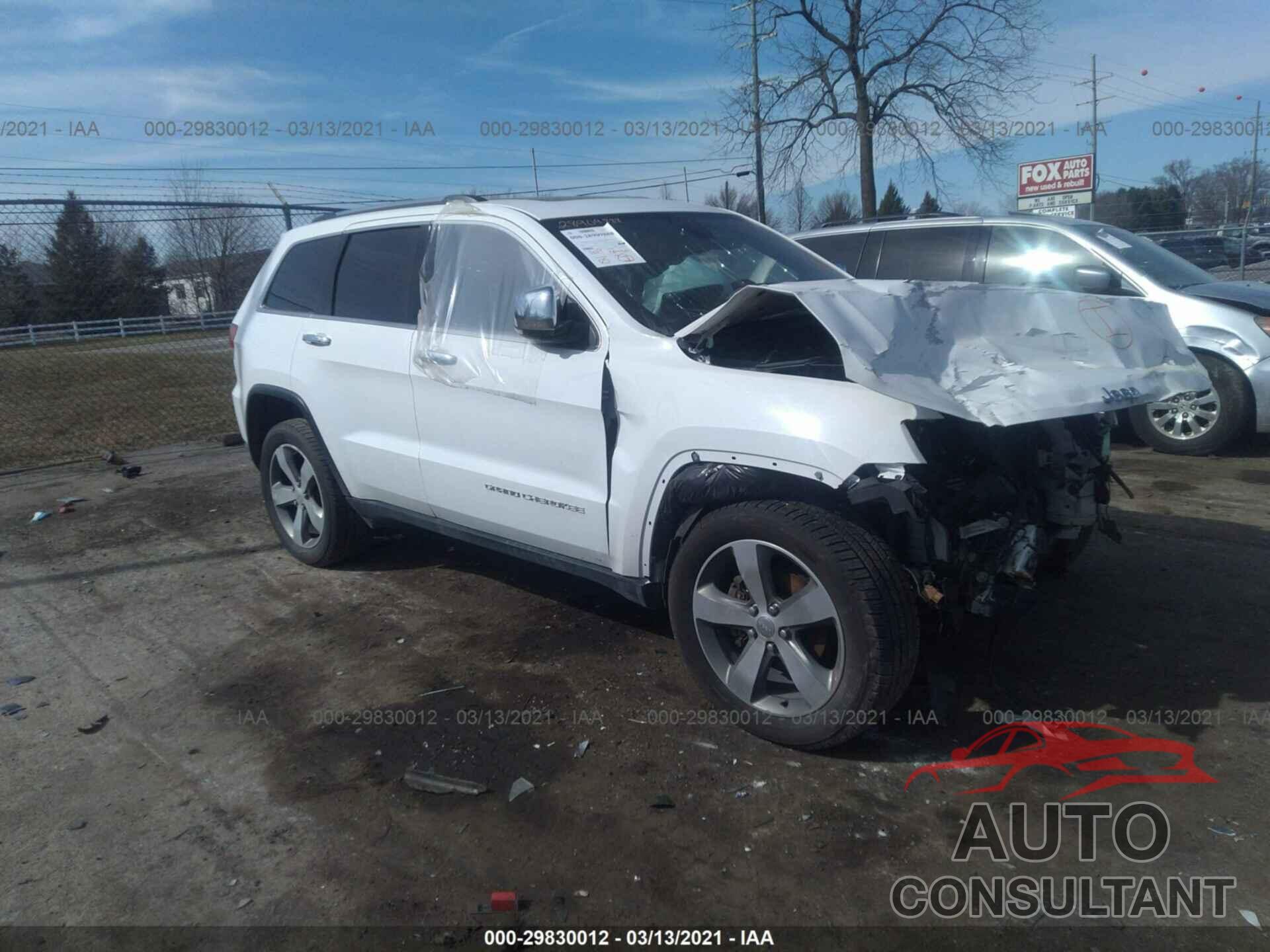 JEEP GRAND CHEROKEE 2016 - 1C4RJFBG2GC313528