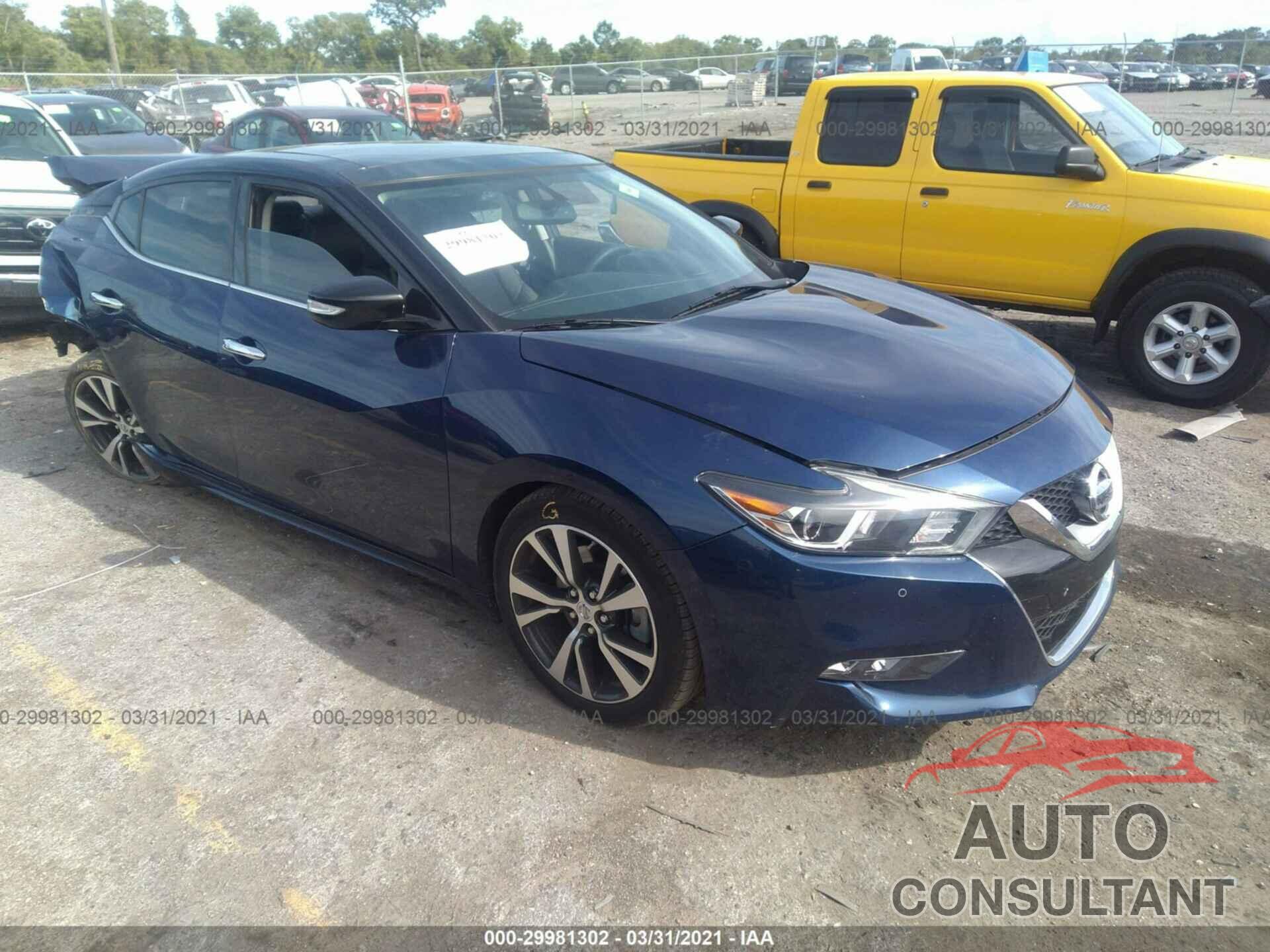 NISSAN MAXIMA 2017 - 1N4AA6AP5HC433975