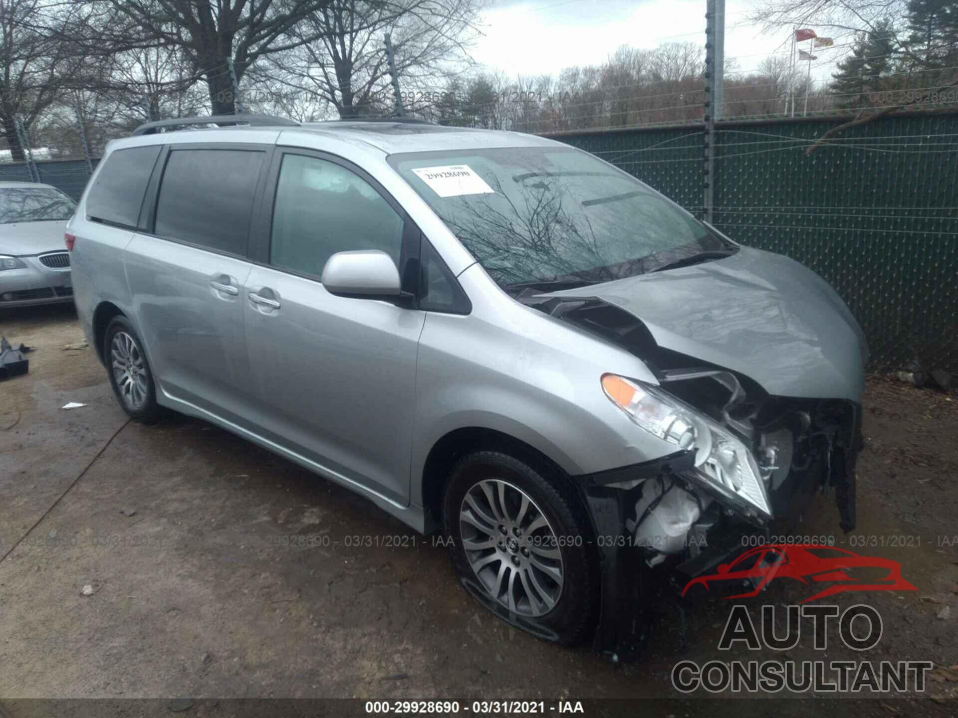 TOYOTA SIENNA 2020 - 5TDYZ3DC7LS037255