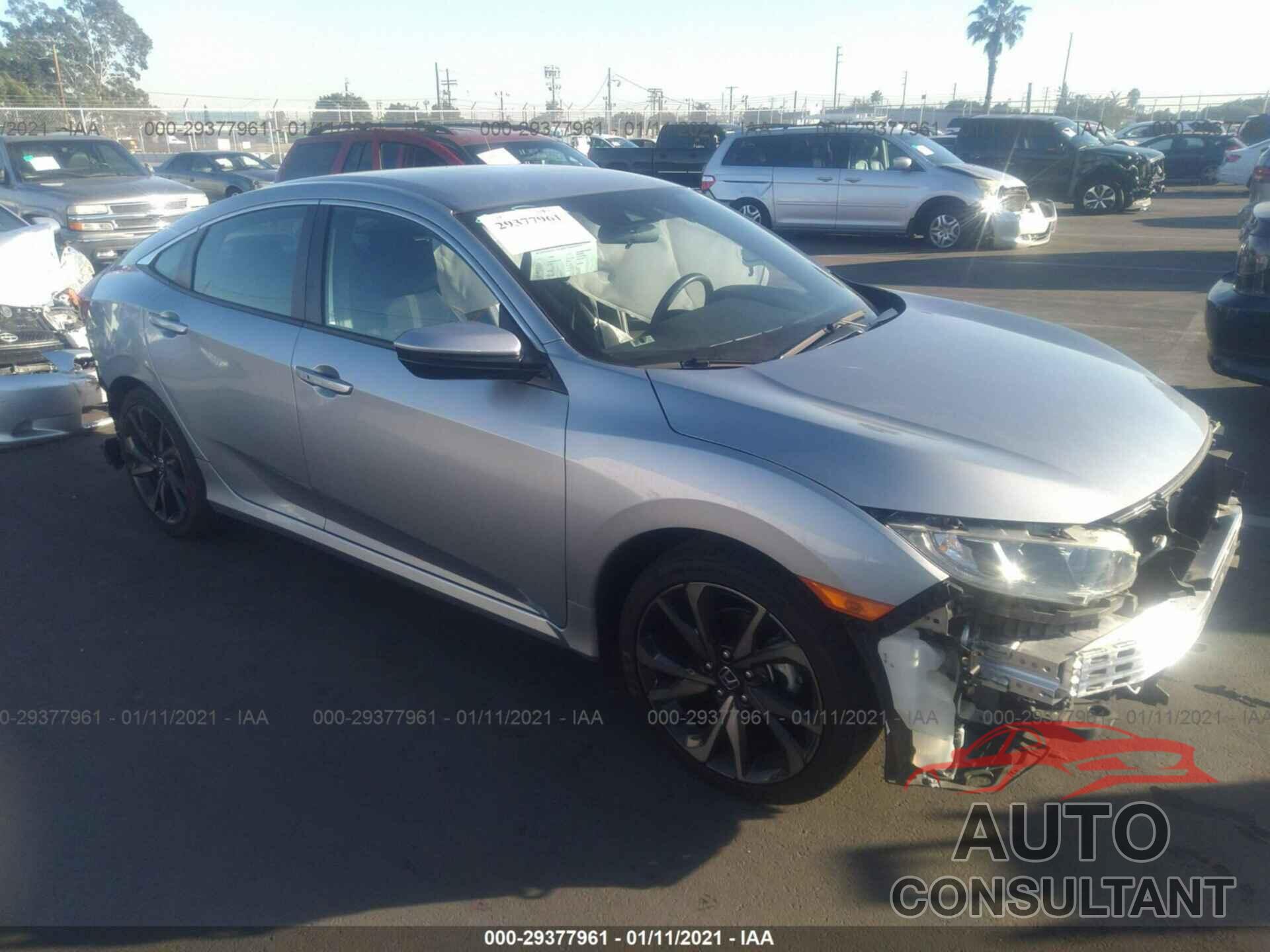 HONDA CIVIC SEDAN 2020 - 2HGFC2F85LH525583