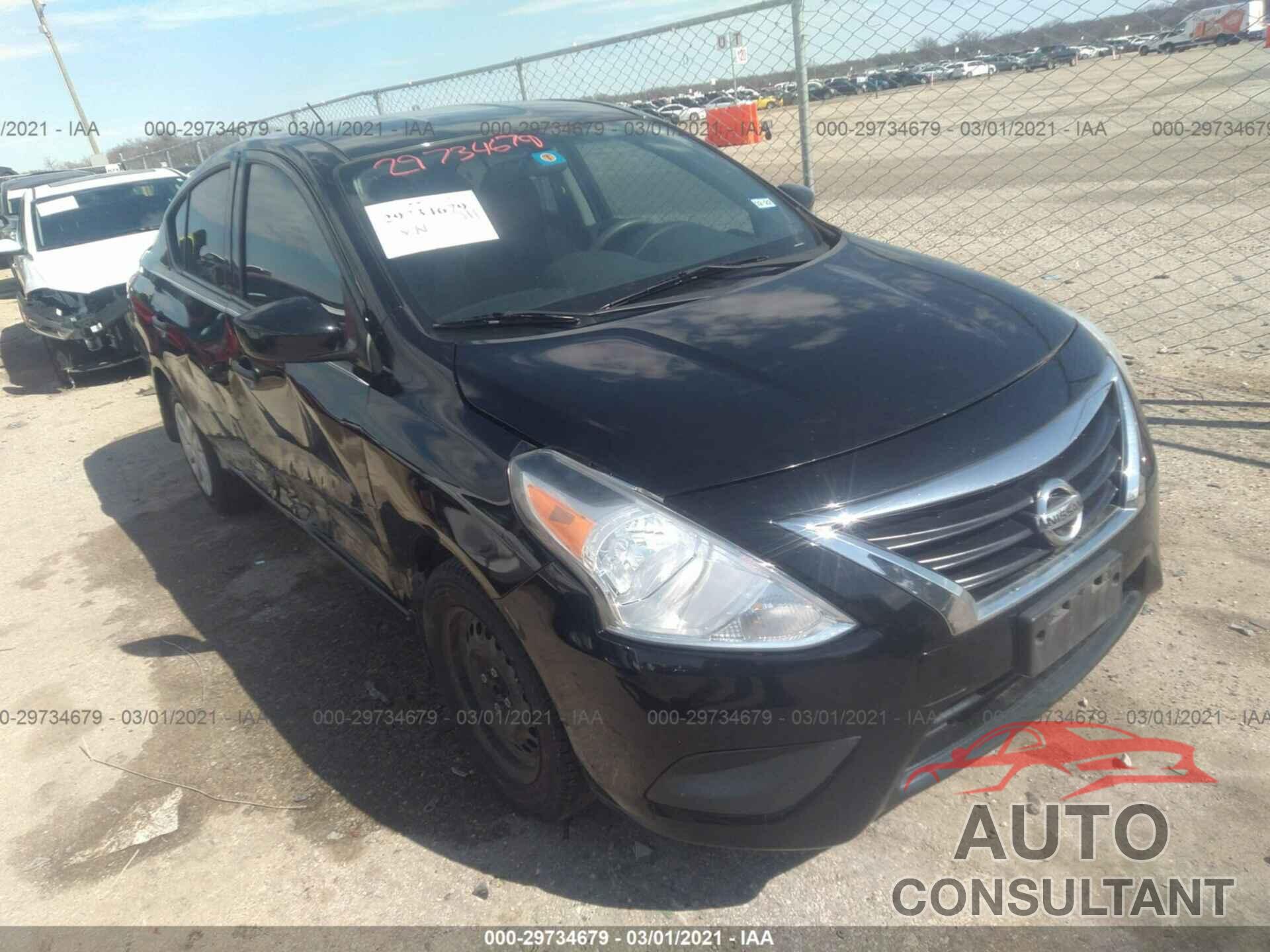 NISSAN VERSA 2016 - 3N1CN7AP9GL884538