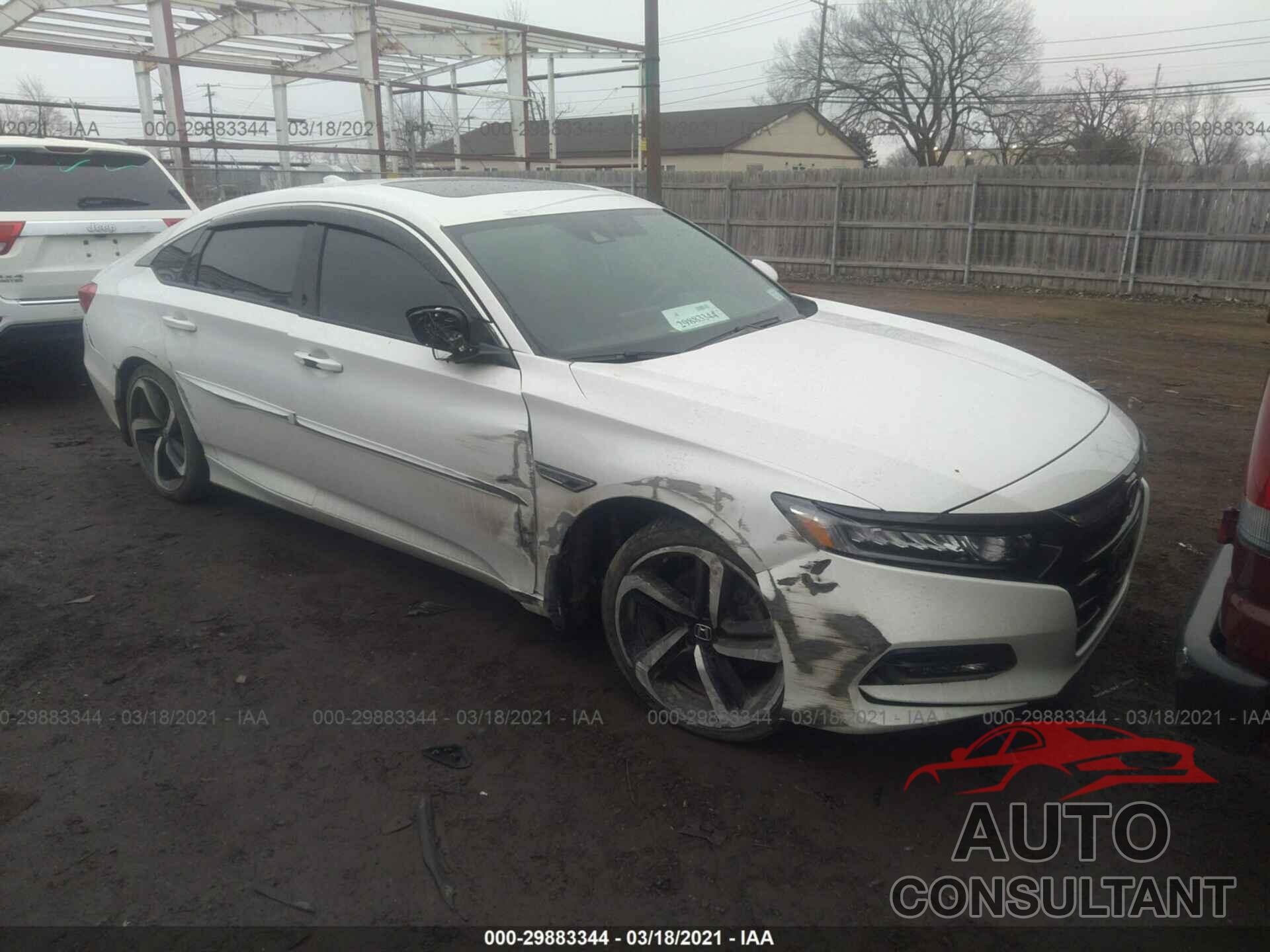 HONDA ACCORD SEDAN 2018 - 1HGCV2F30JA029216