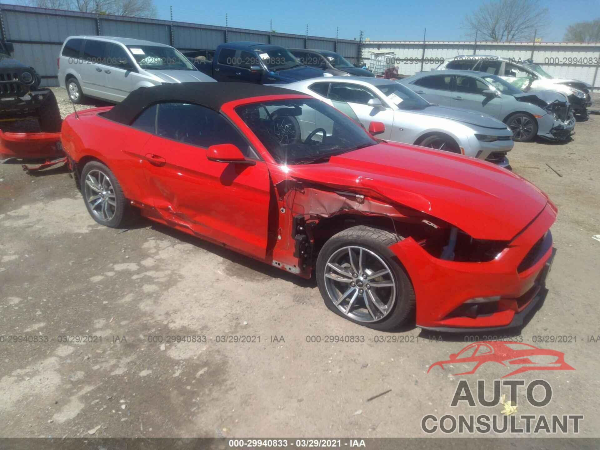 FORD MUSTANG 2016 - 1FATP8UH9G5274470