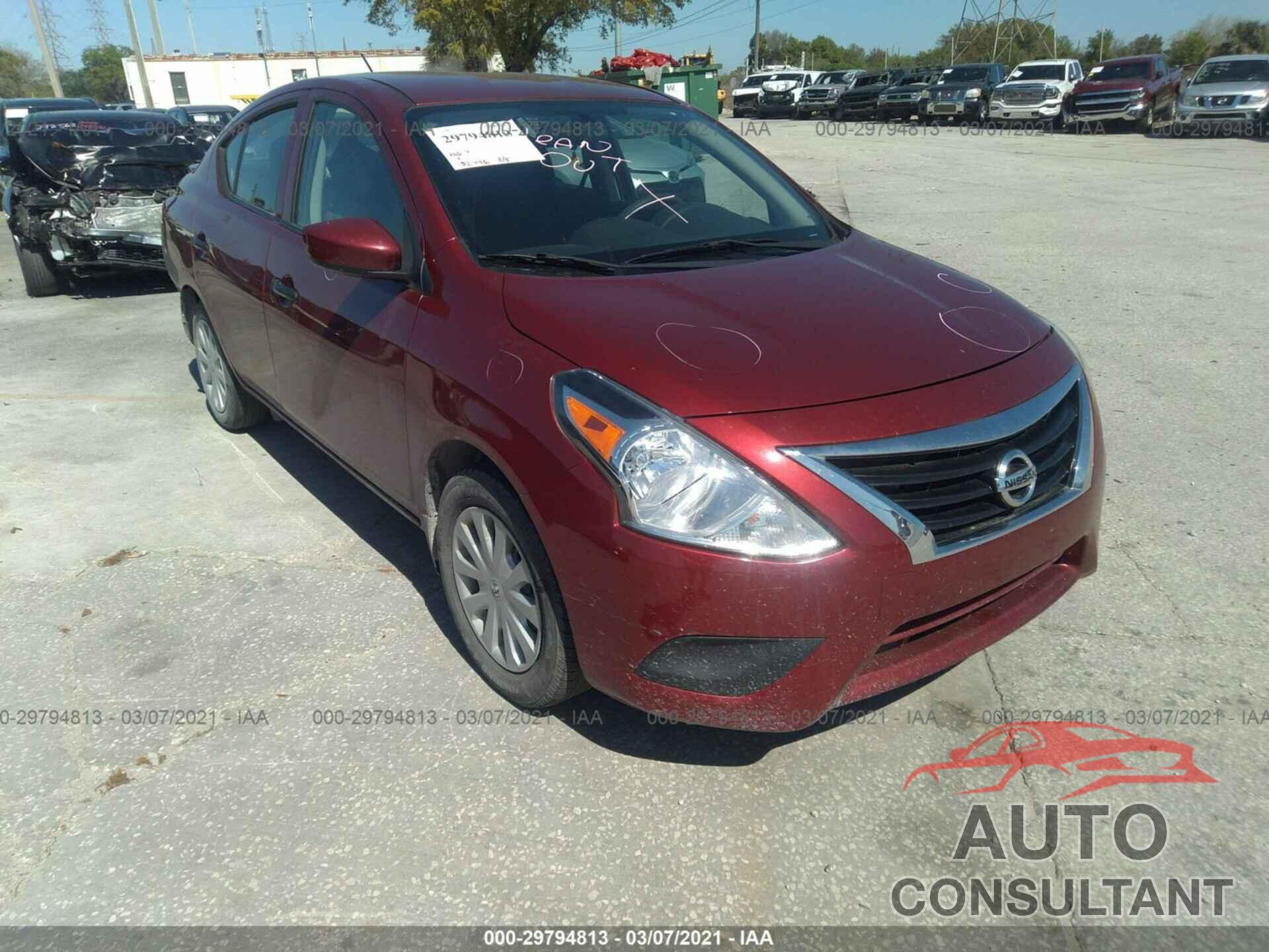 NISSAN VERSA 2016 - 3N1CN7AP4GL852189