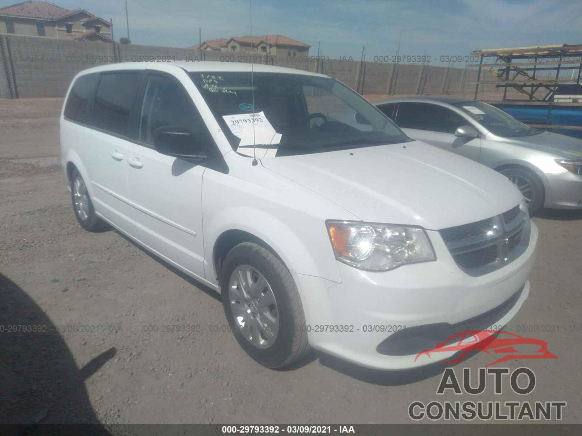 DODGE GRAND CARAVAN 2016 - 2C4RDGBGXGR379569