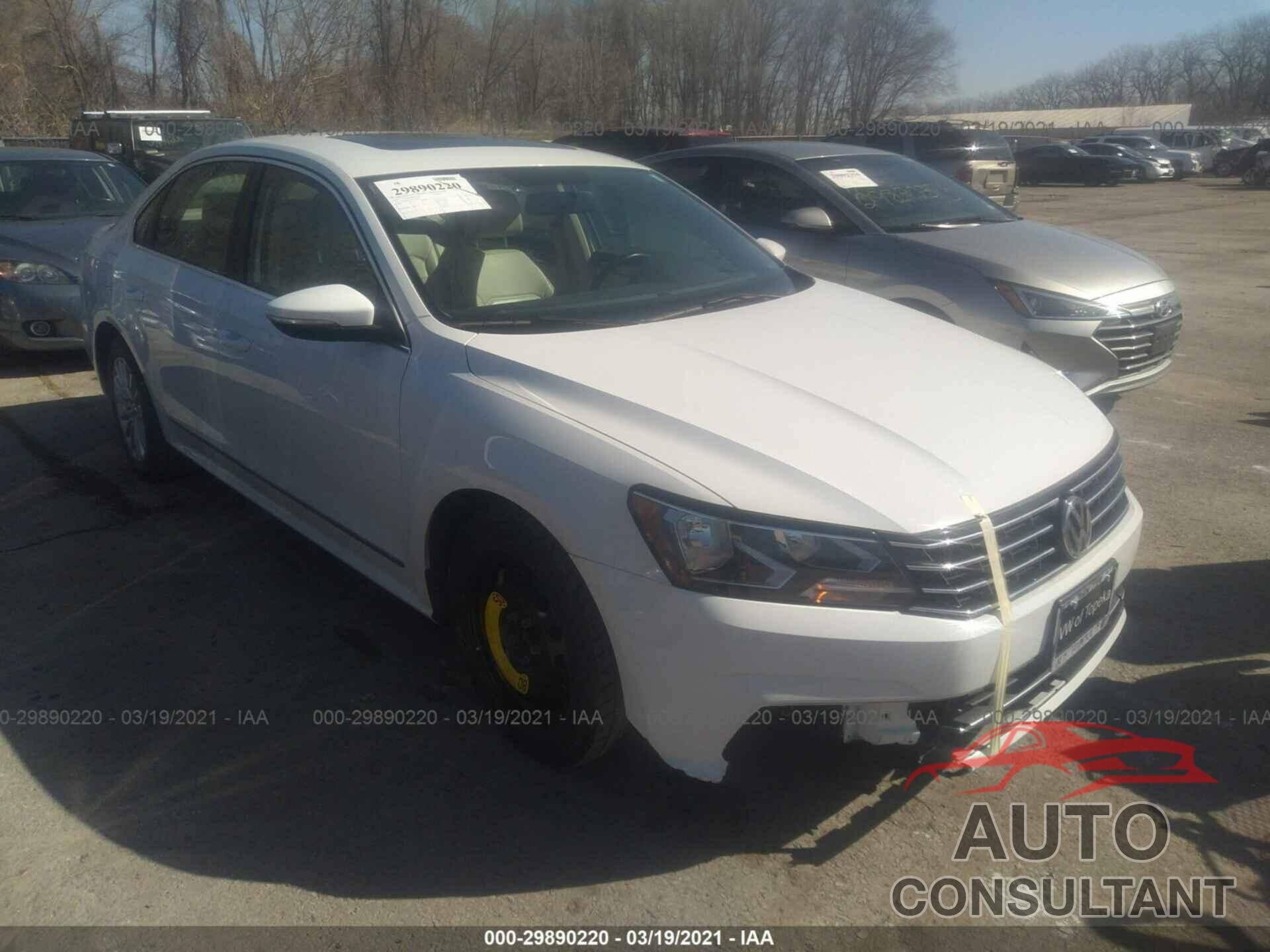 VOLKSWAGEN PASSAT 2016 - 1VWBS7A35GC016298