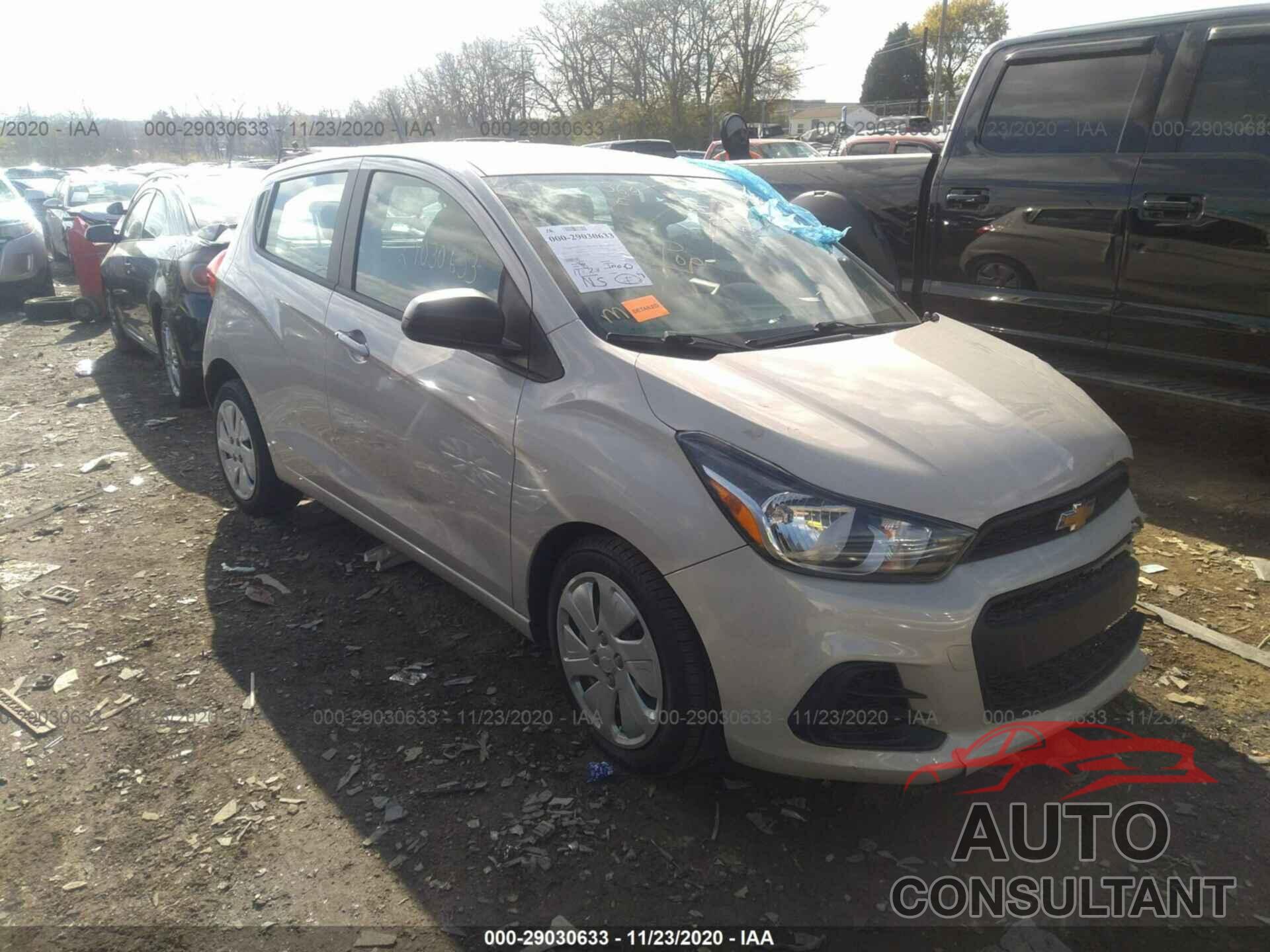 CHEVROLET SPARK 2017 - KL8CB6SA6HC743359