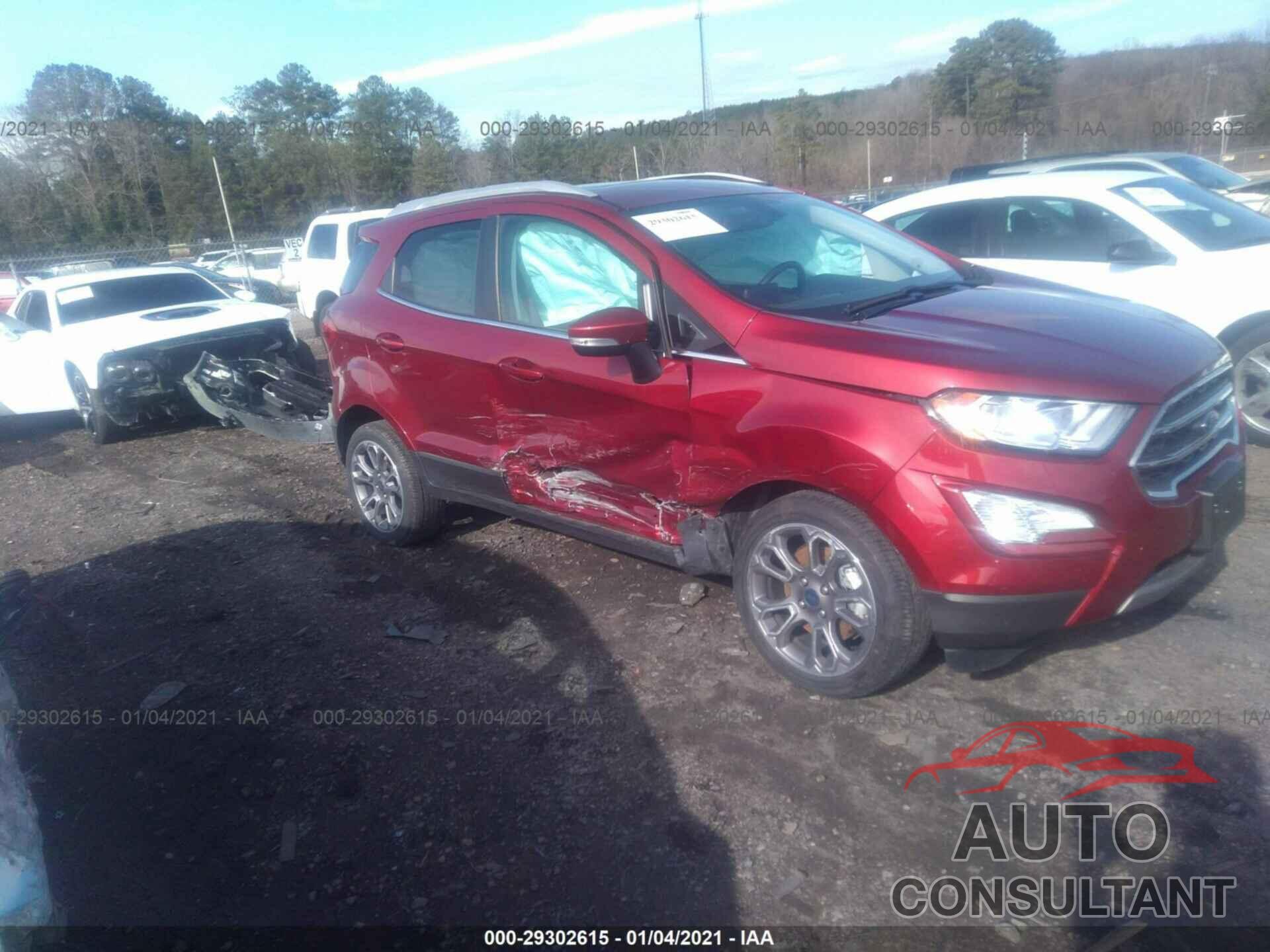 FORD ECOSPORT 2019 - MAJ3S2KEXKC297393