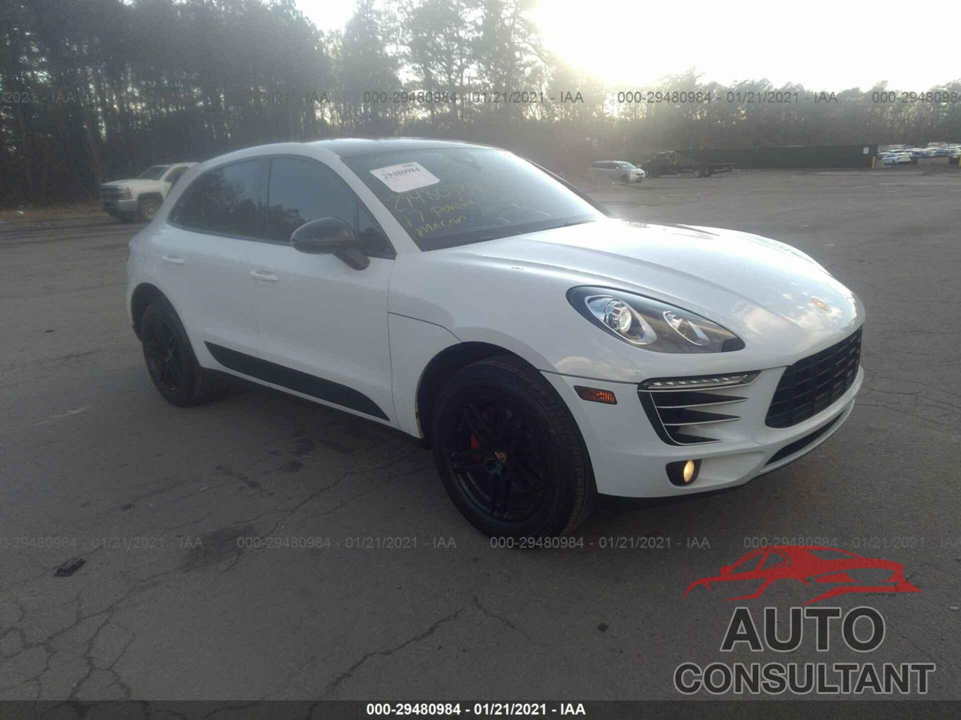 PORSCHE MACAN 2017 - WP1AA2A5XHLB08383