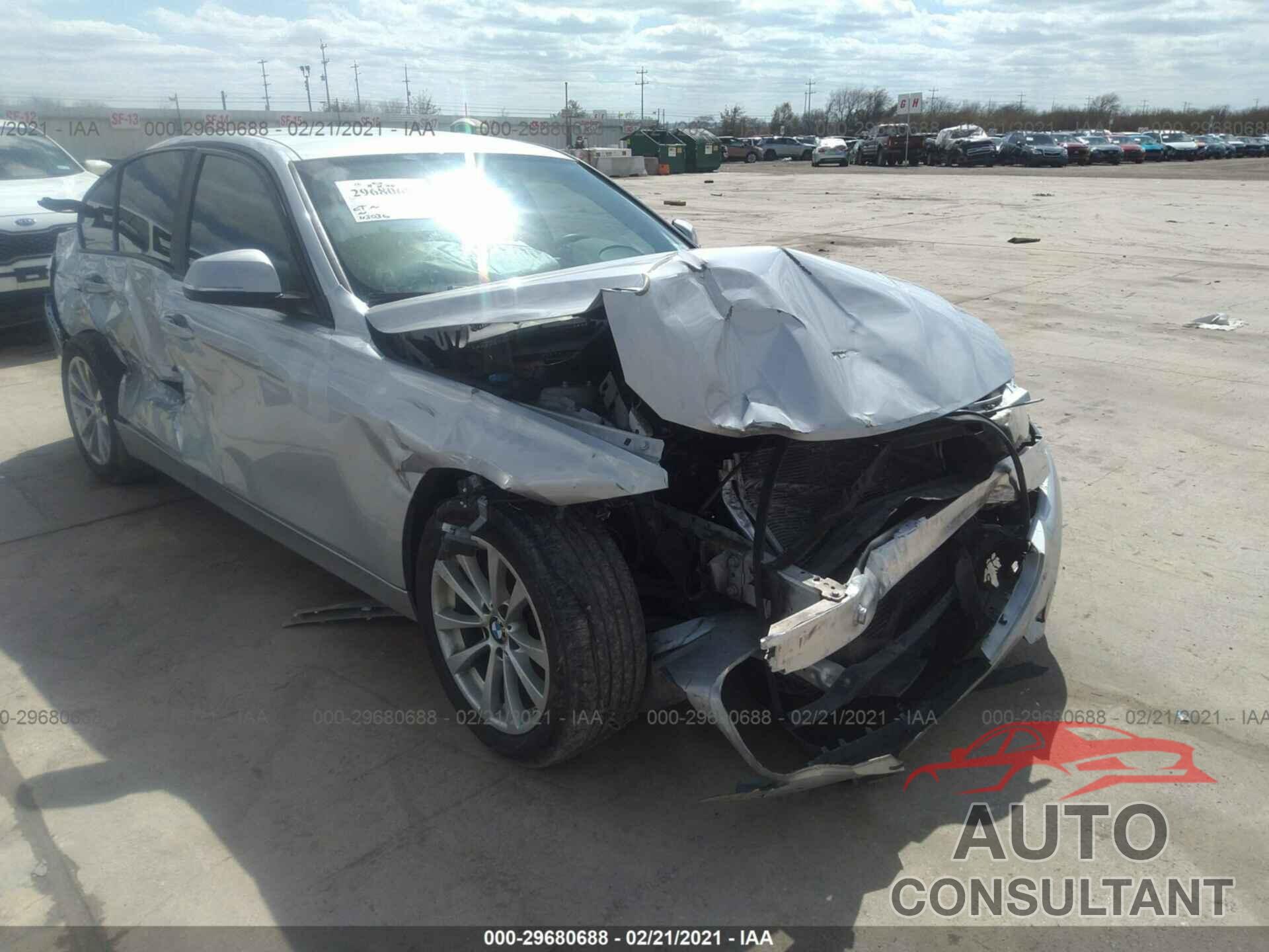 BMW 3 SERIES 2017 - WBA8A9C37HK864132