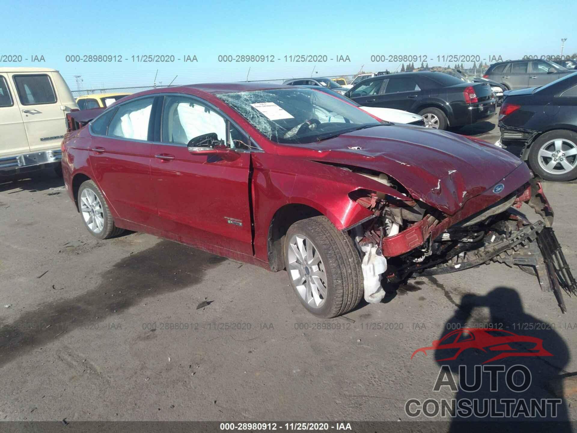 FORD FUSION ENERGI 2017 - 3FA6P0PU0HR277120