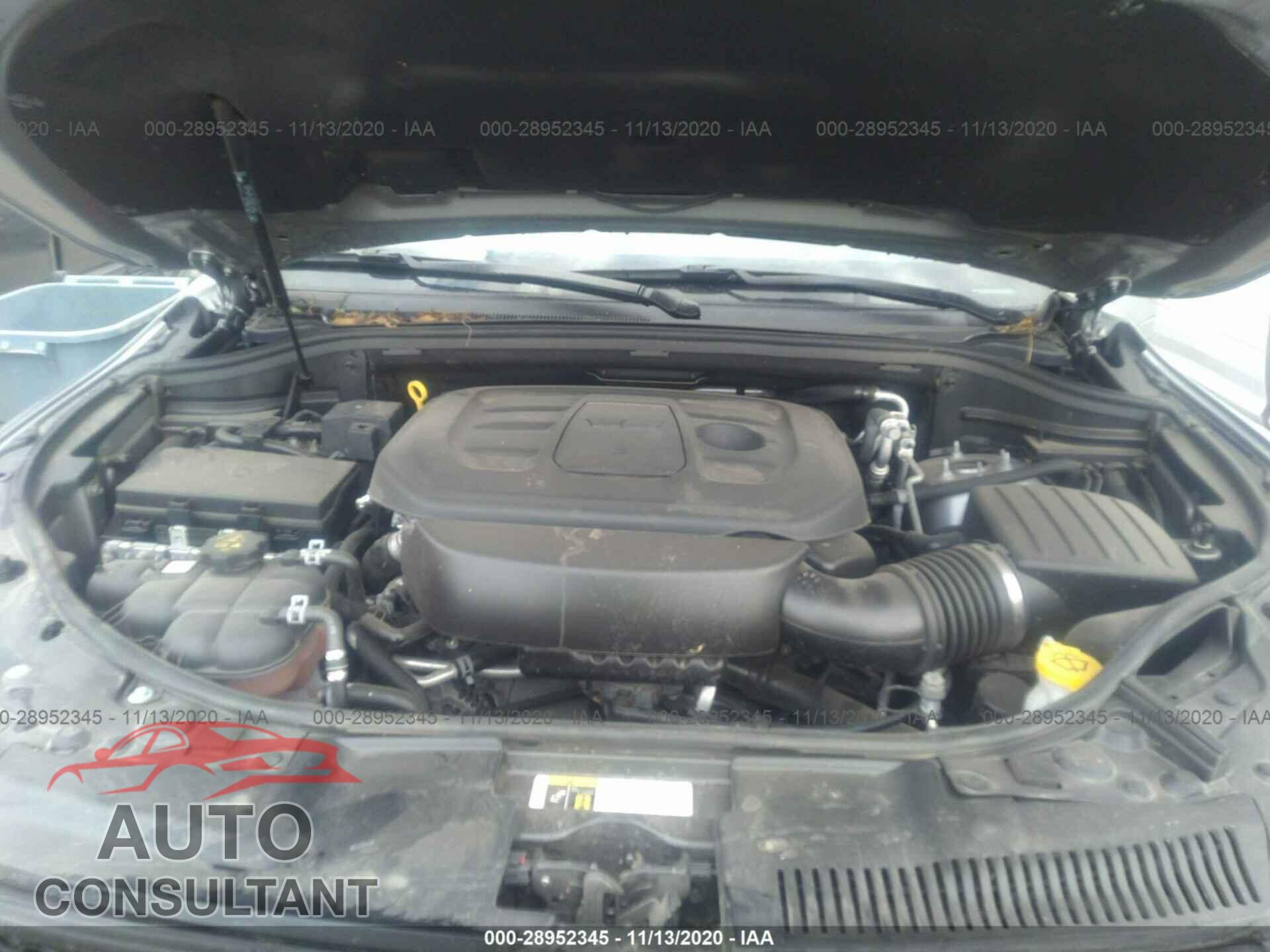 DODGE DURANGO 2019 - 1C4RDJDG9KC744352