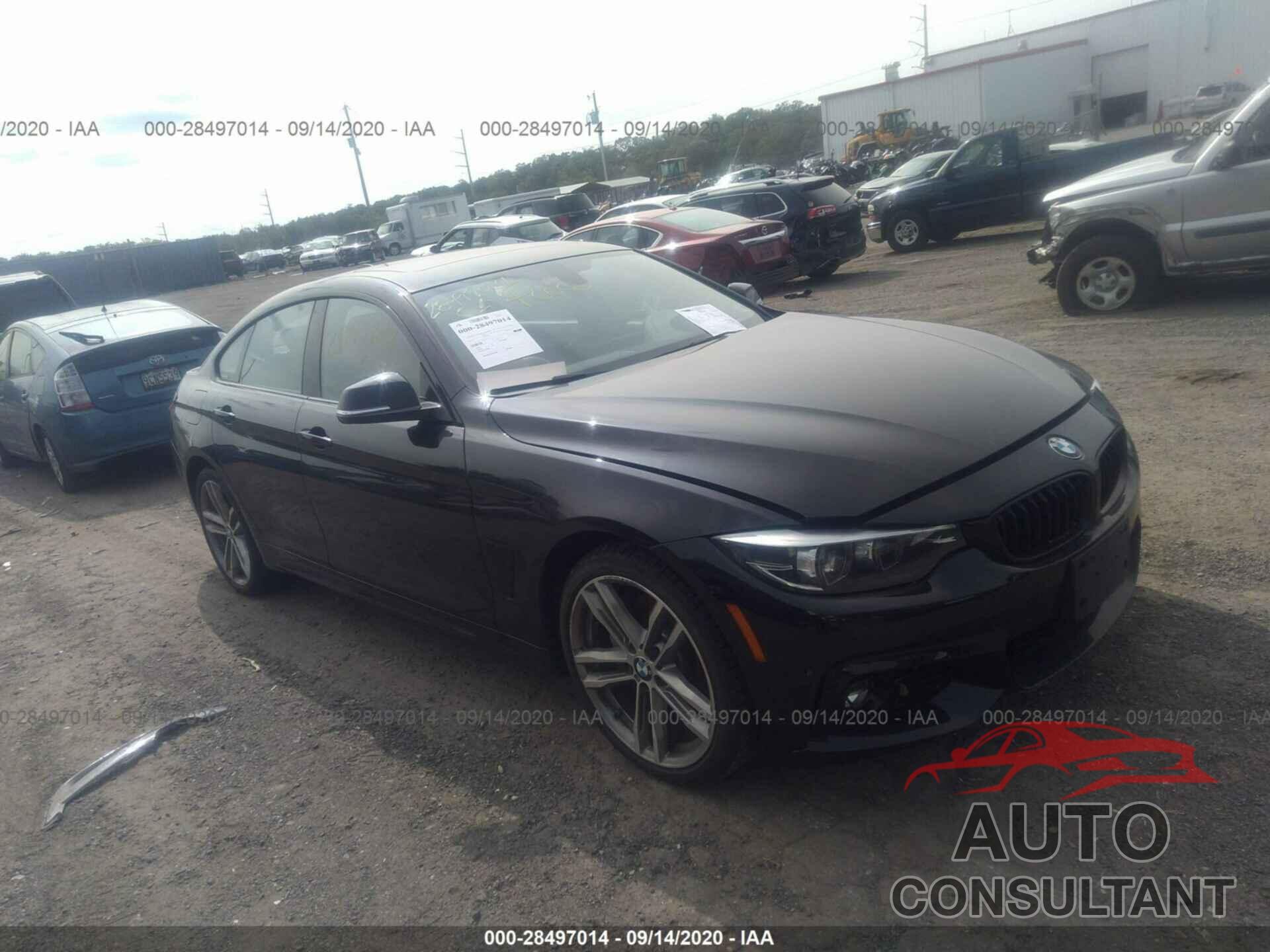 BMW 4 SERIES 2019 - WBA4J3C58KBL06391