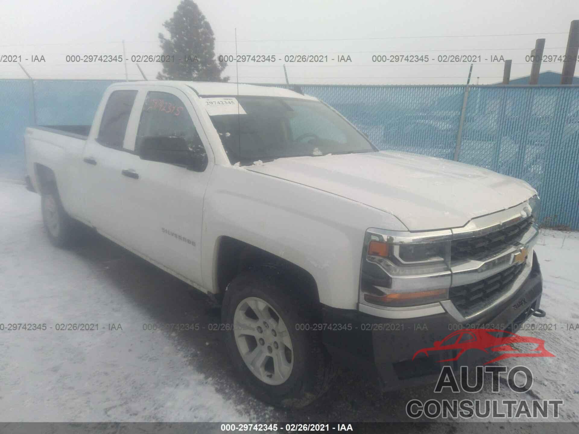 CHEVROLET SILVERADO 1500 2016 - 1GCVKNECXGZ329956