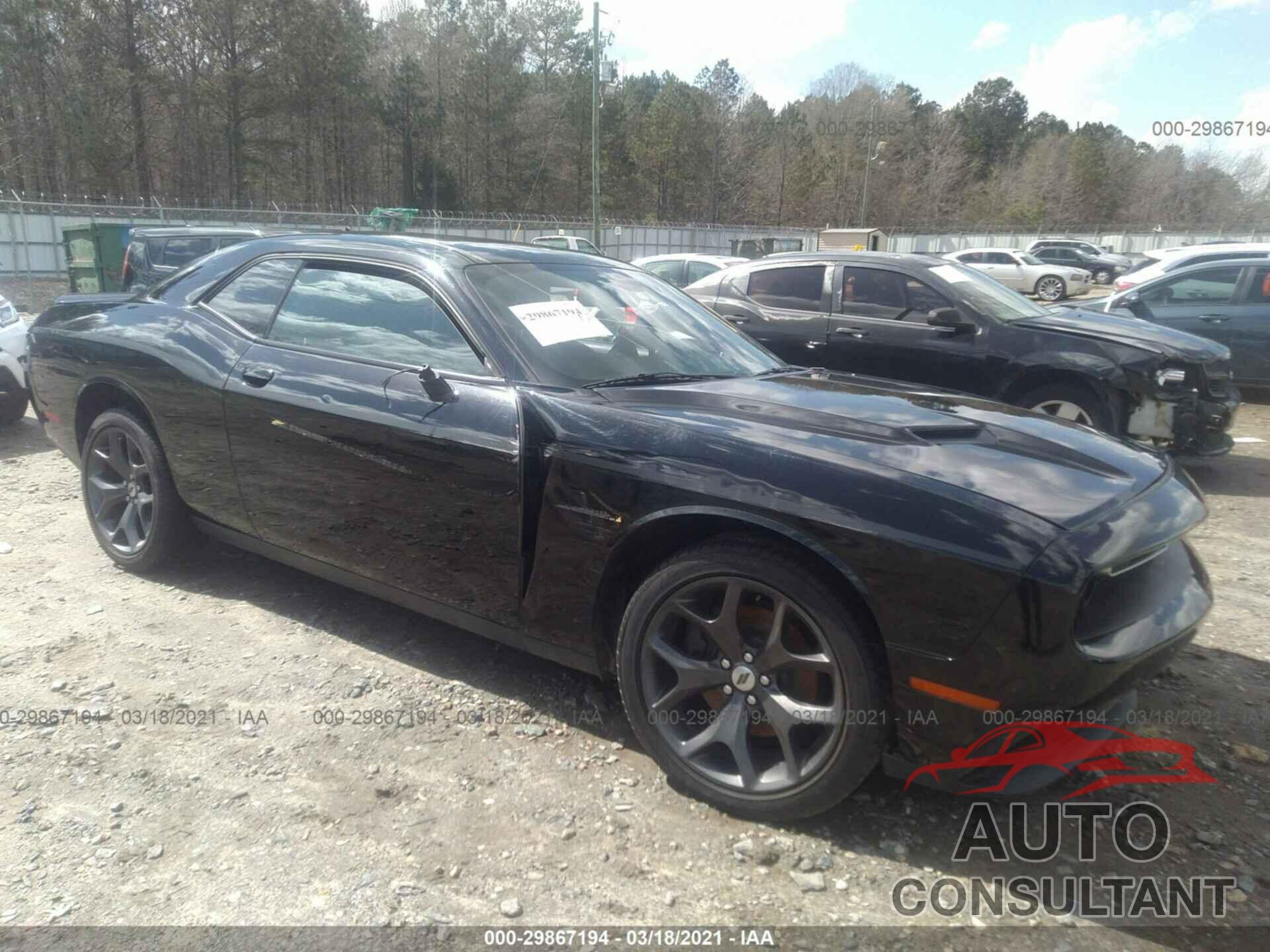 DODGE CHALLENGER 2018 - 2C3CDZAG4JH110987
