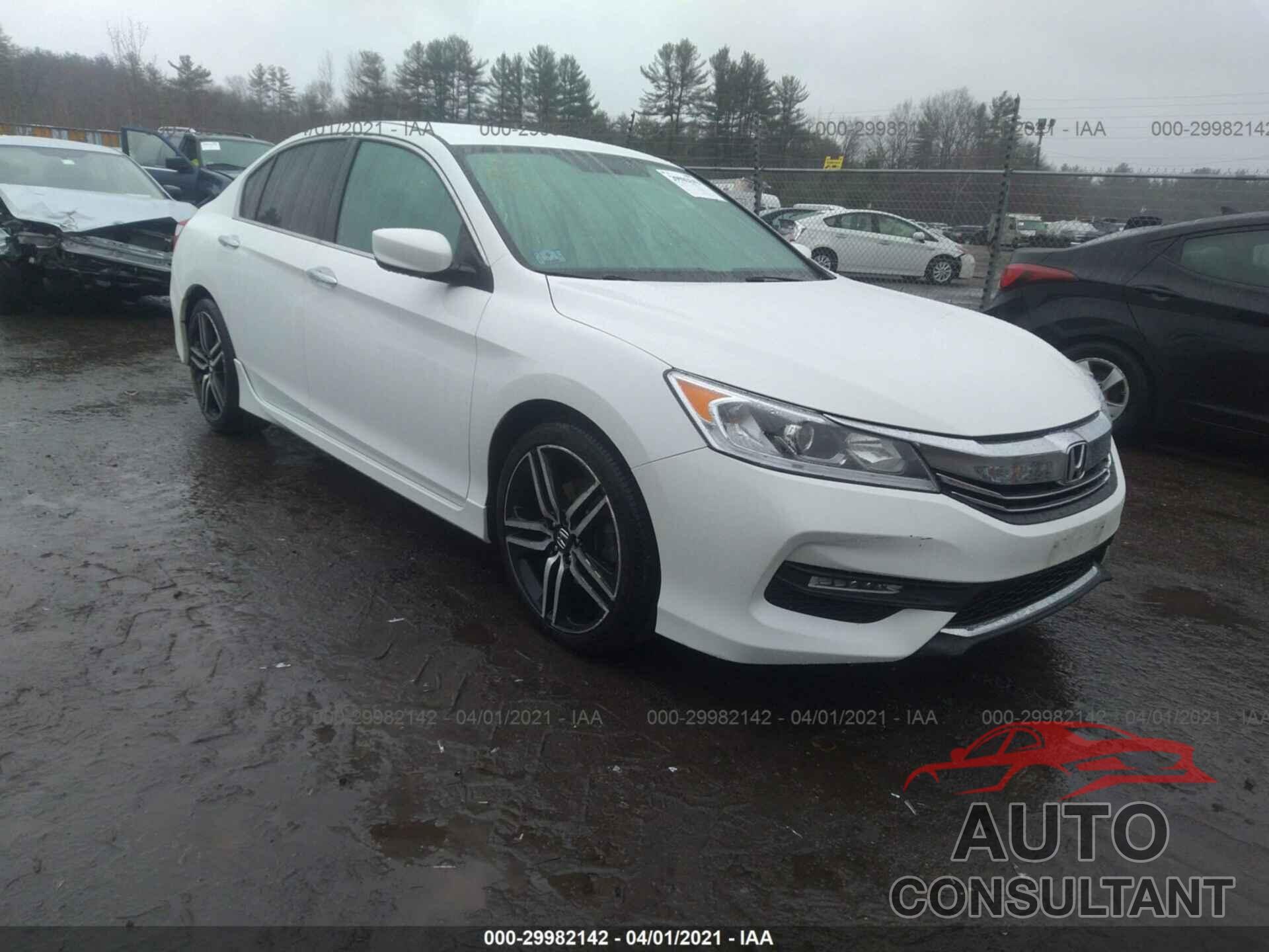 HONDA ACCORD SEDAN 2017 - 1HGCR2F10HA060074