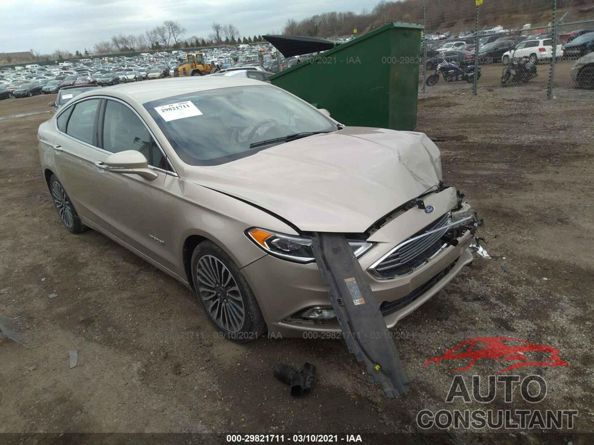 FORD FUSION HYBRID 2018 - 3FA6P0RUXJR177609