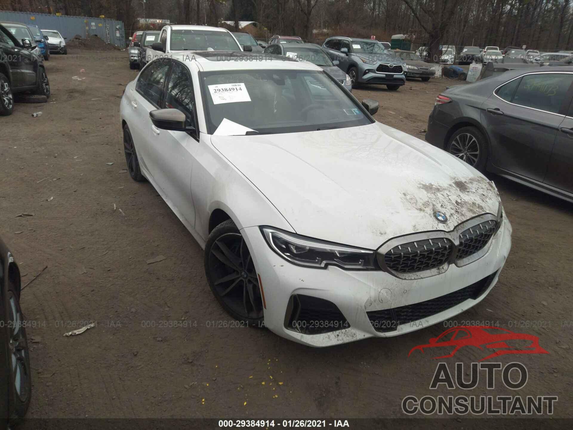 BMW 3 SERIES 2020 - WBA5U9C07LFJ82868